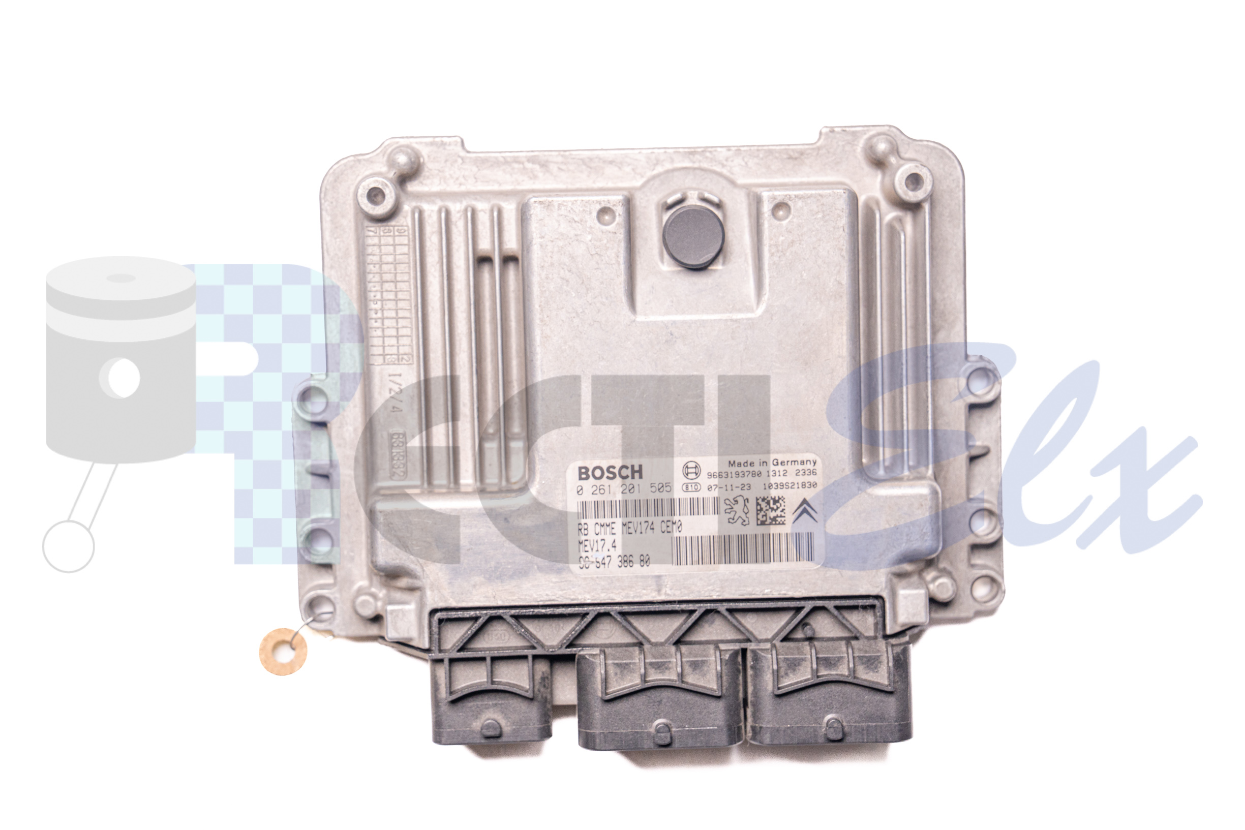 centralita de motor 0261201505 bosch (uce/ecu) para citroen, peugeot