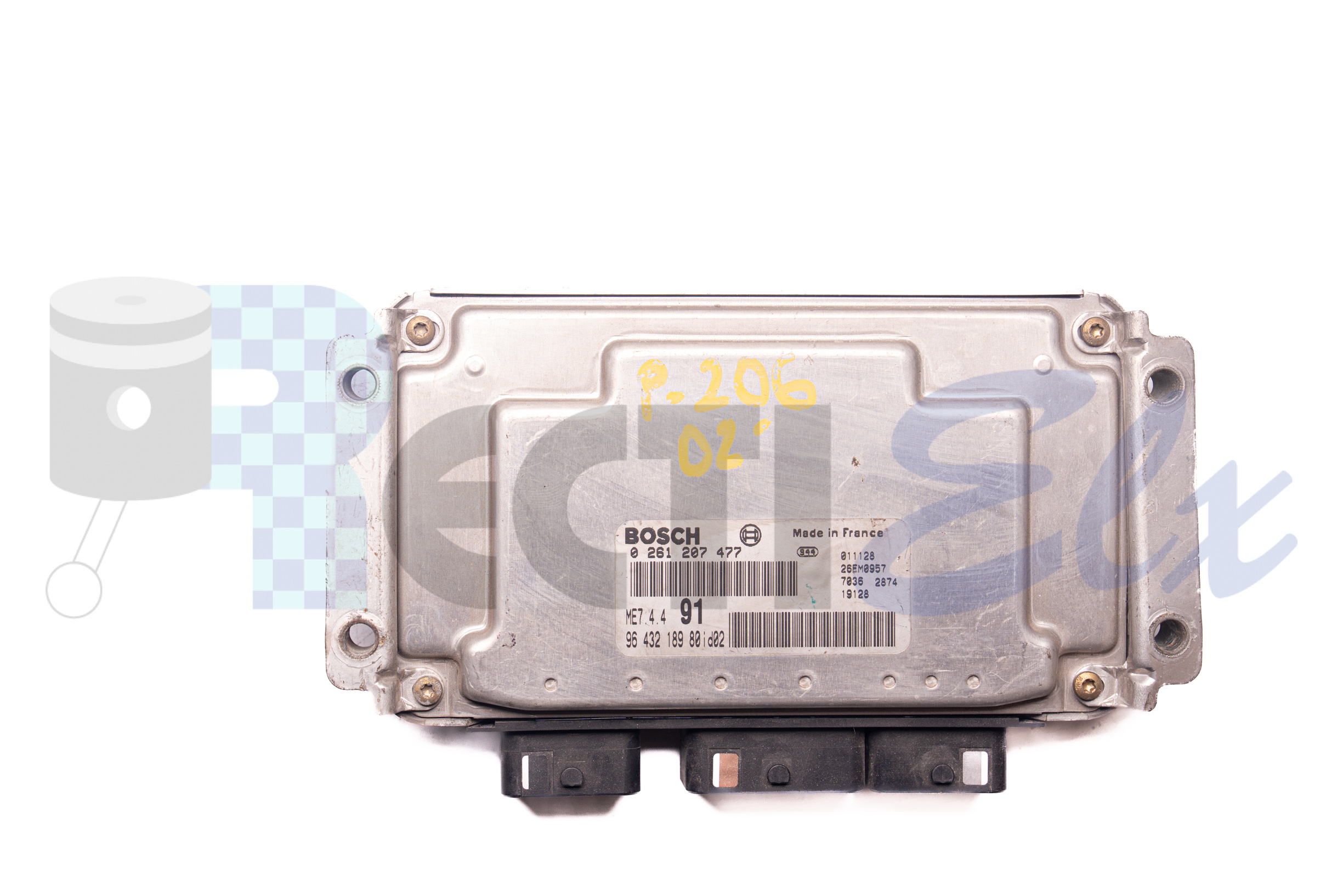 centralita de motor 0261207477 bosch (uce/ecu) para citroen, peugeot