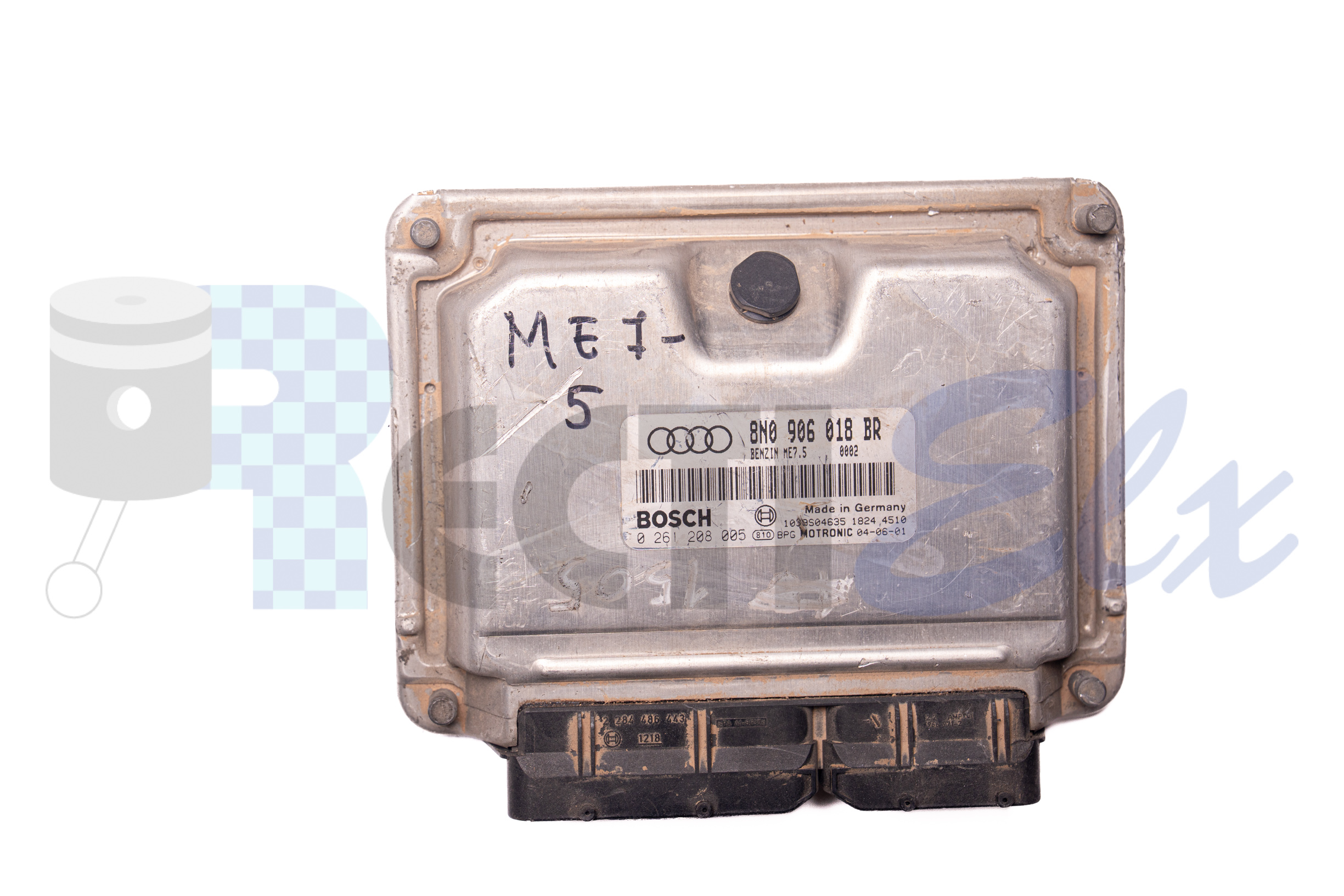 centralita de motor 0261208005 bosch (uce/ecu) para volkswagen, audi, seat