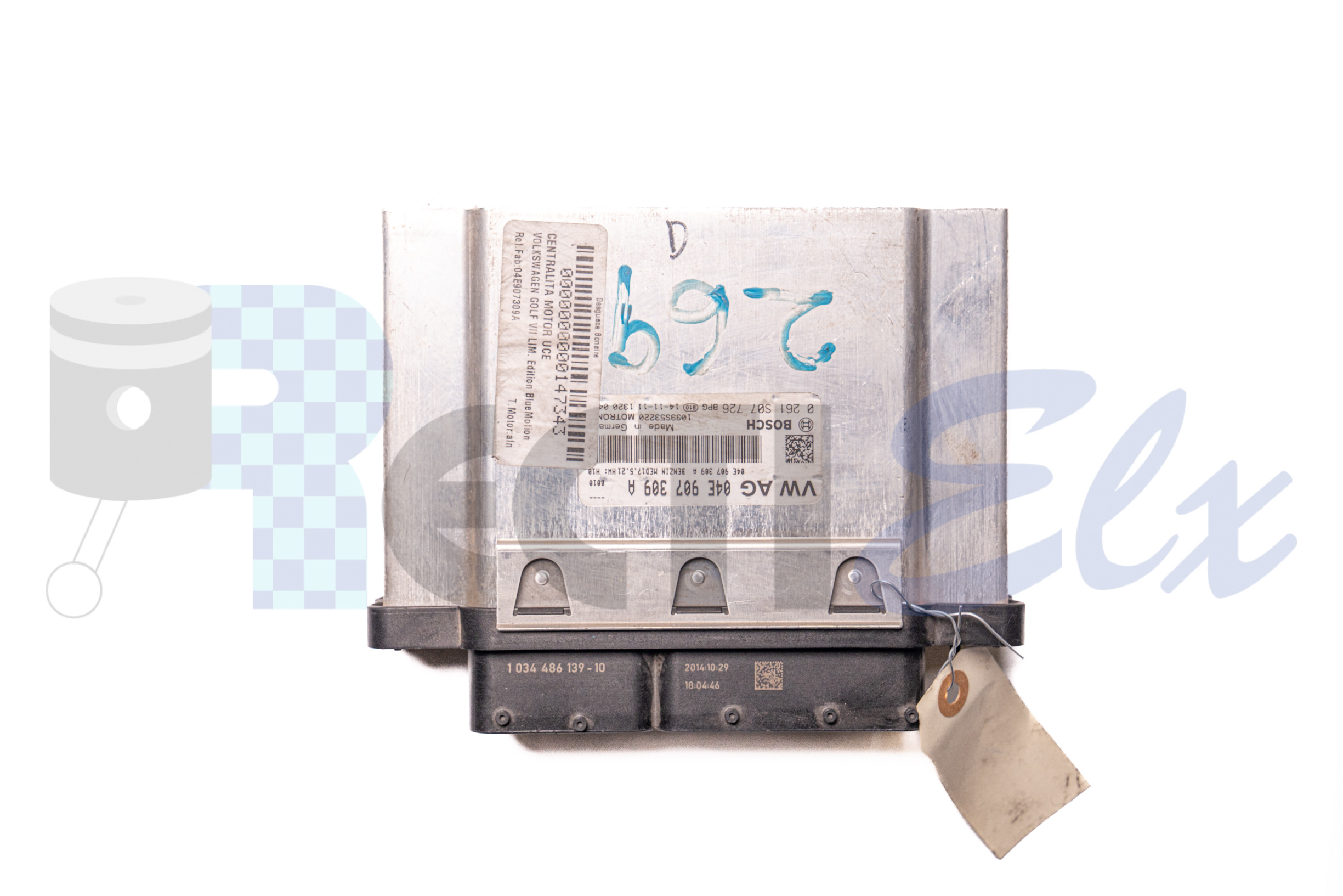 centralita de motor 0261s07726 bosch (uce/ecu) para volkswagen