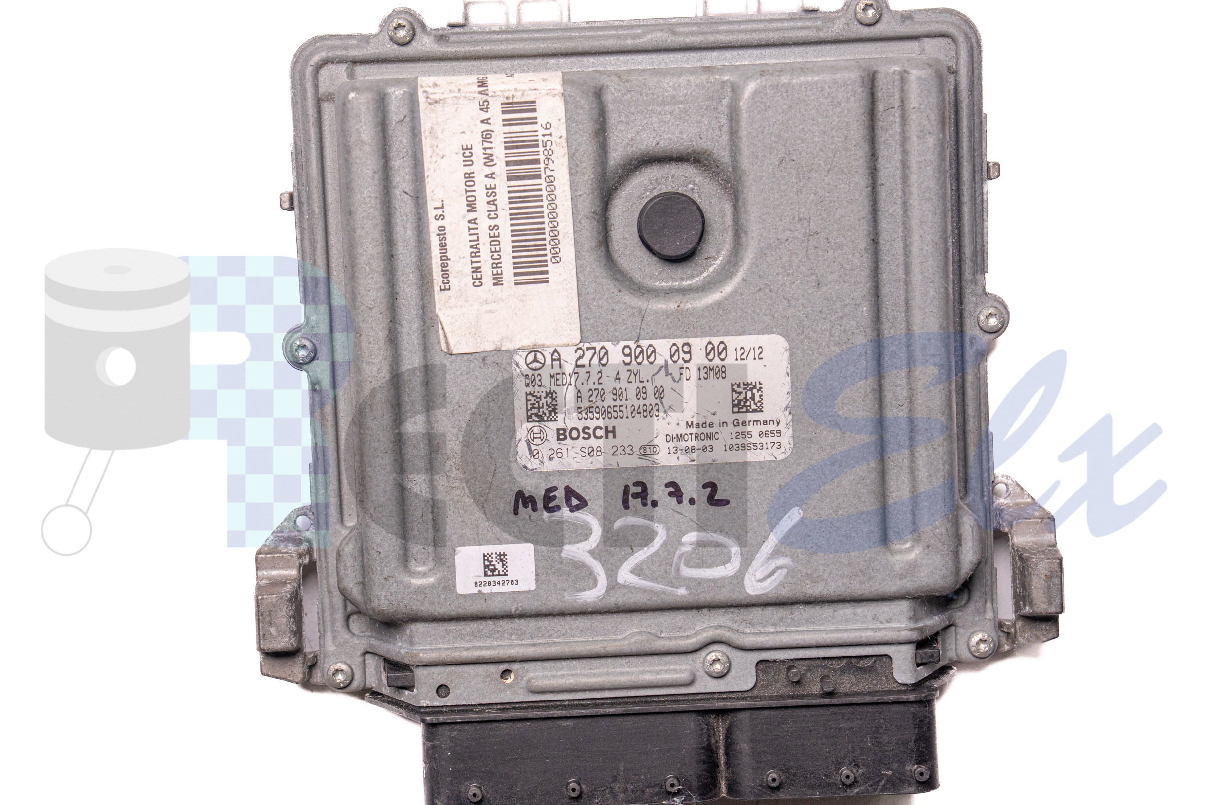 centralita de motor 0261s08233 bosch (uce/ecu) para mercedes