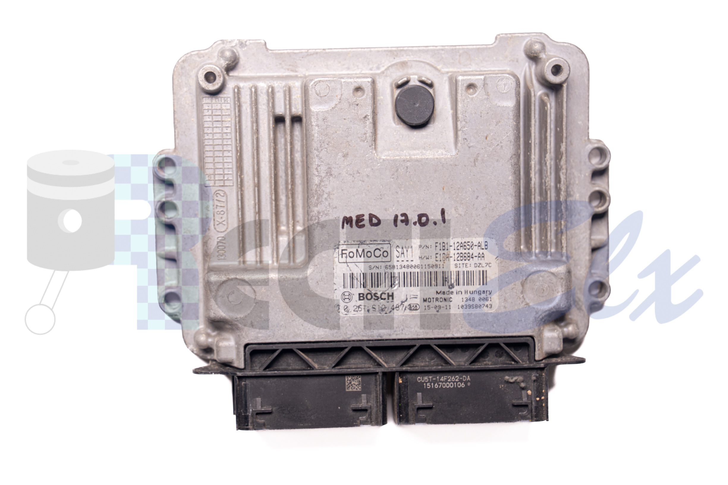 centralita de motor 0261s12487 bosch (uce/ecu) para ford