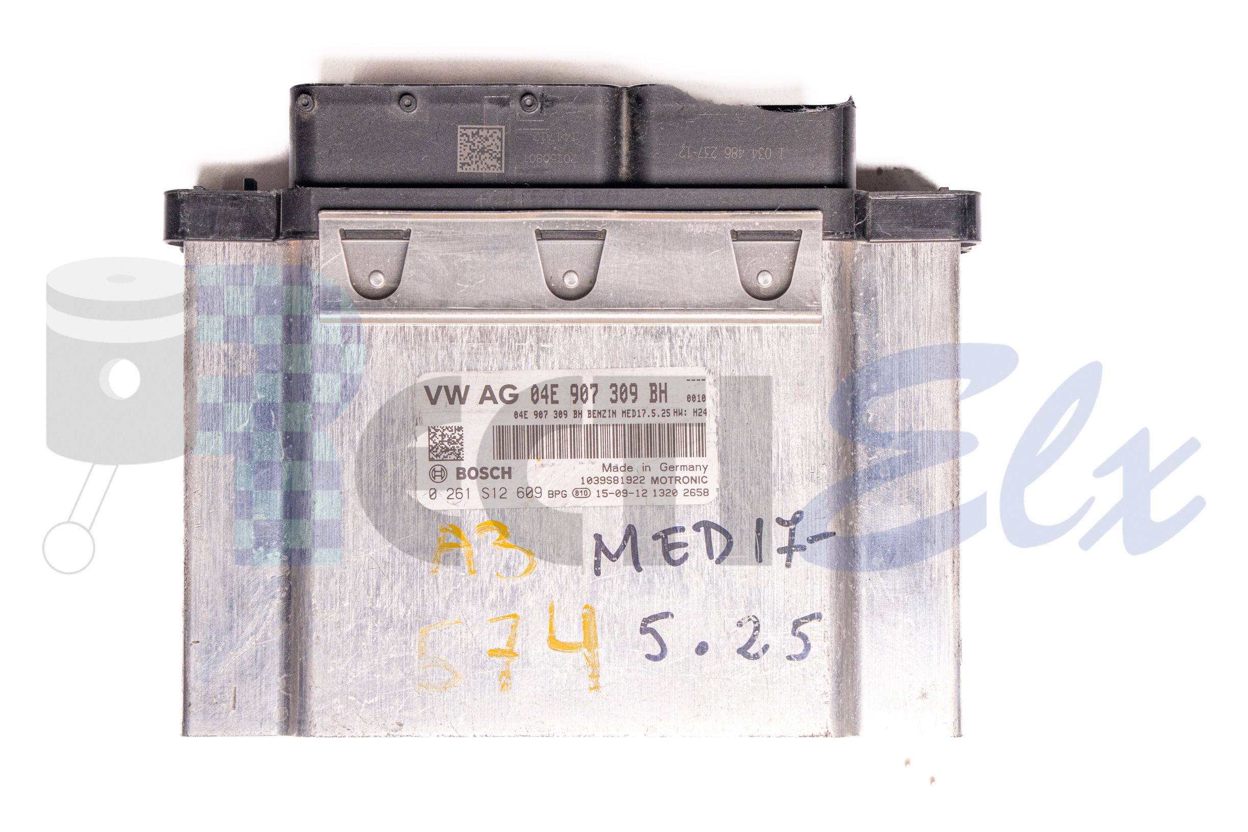 centralita de motor 0261s12609 bosch (uce/ecu) para volkswagen
