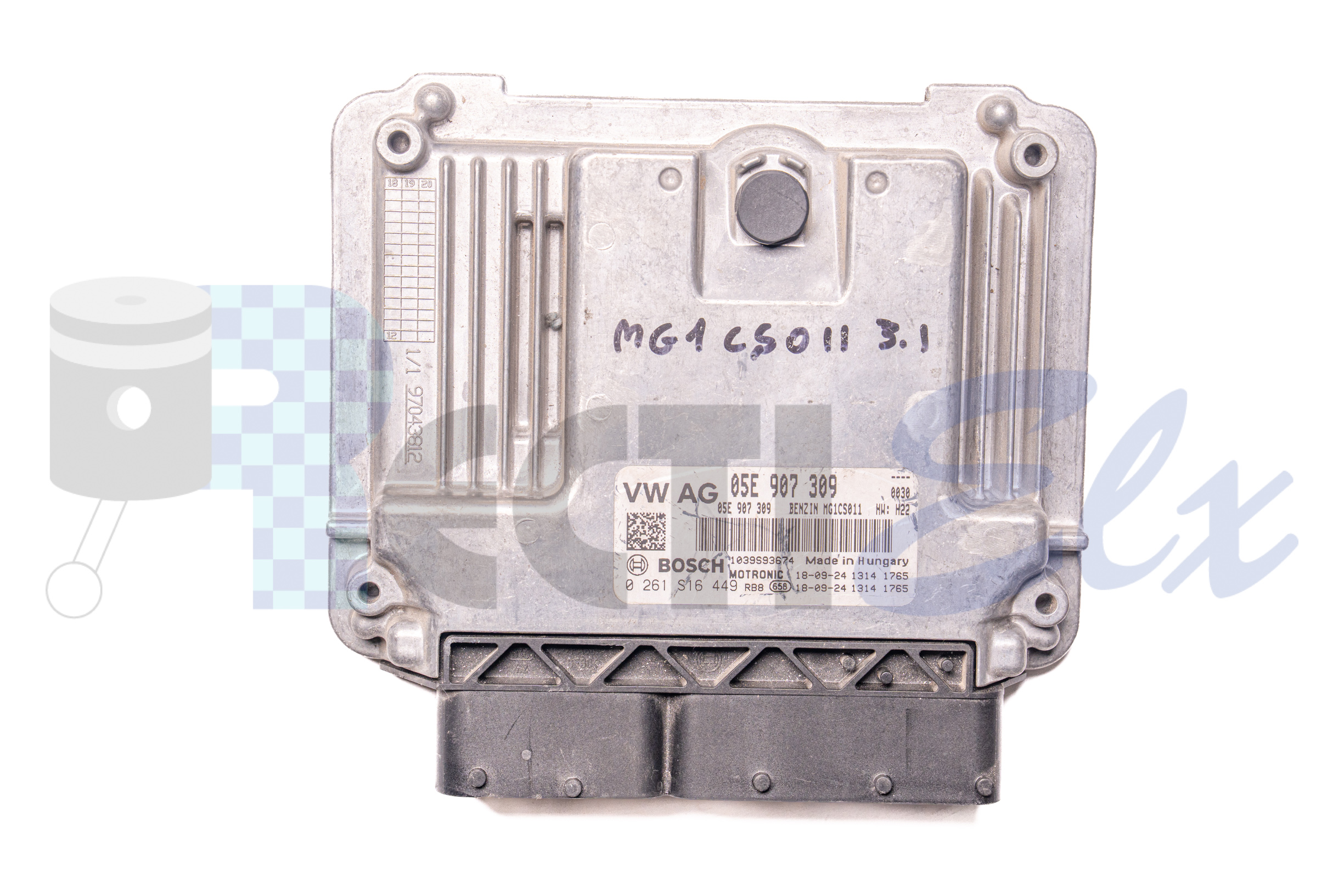 centralita de motor 0261s16449 bosch (uce/ecu) para volkswagen, seat, audi