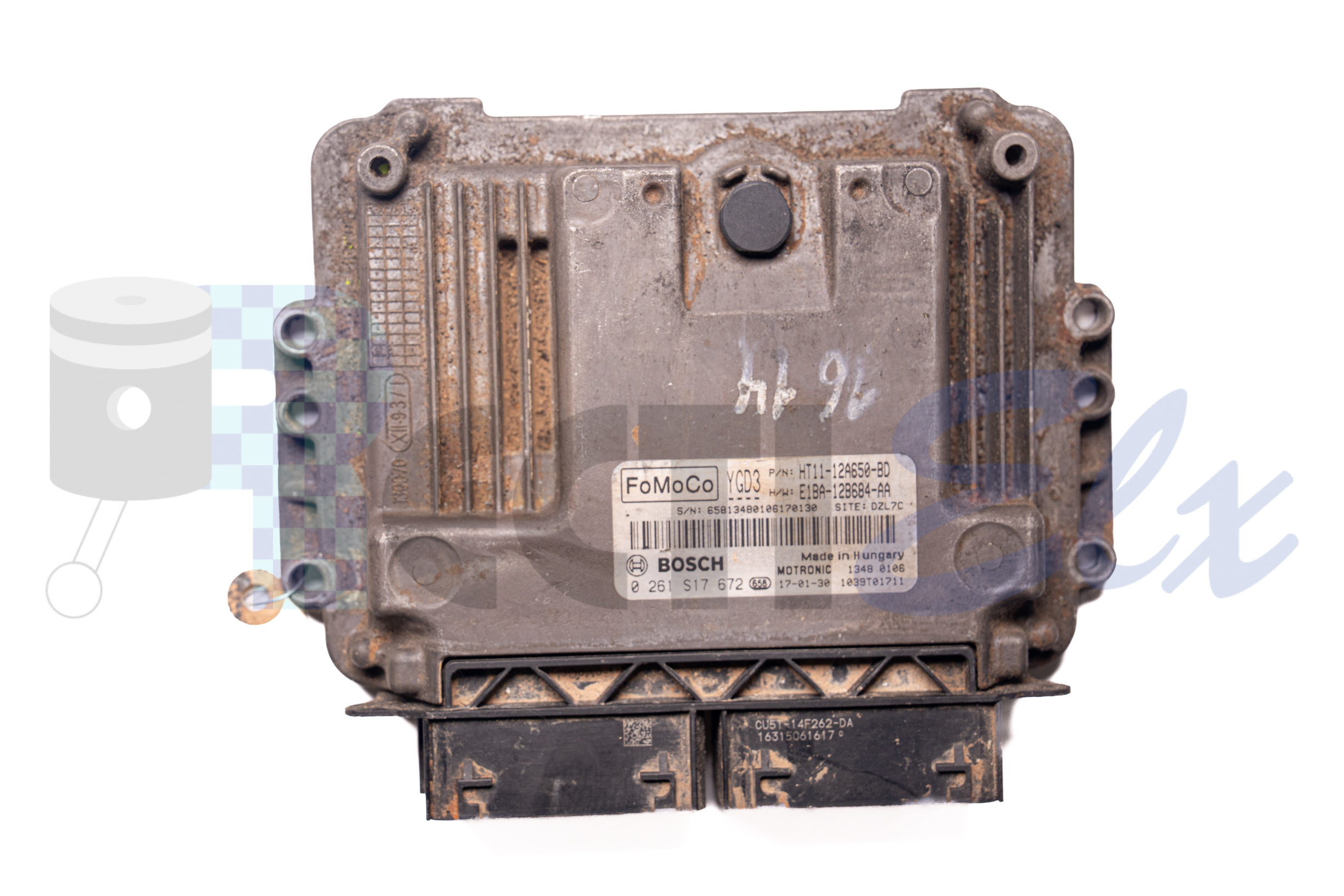 centralita de motor 0261s17672 bosch (uce/ecu) para ford