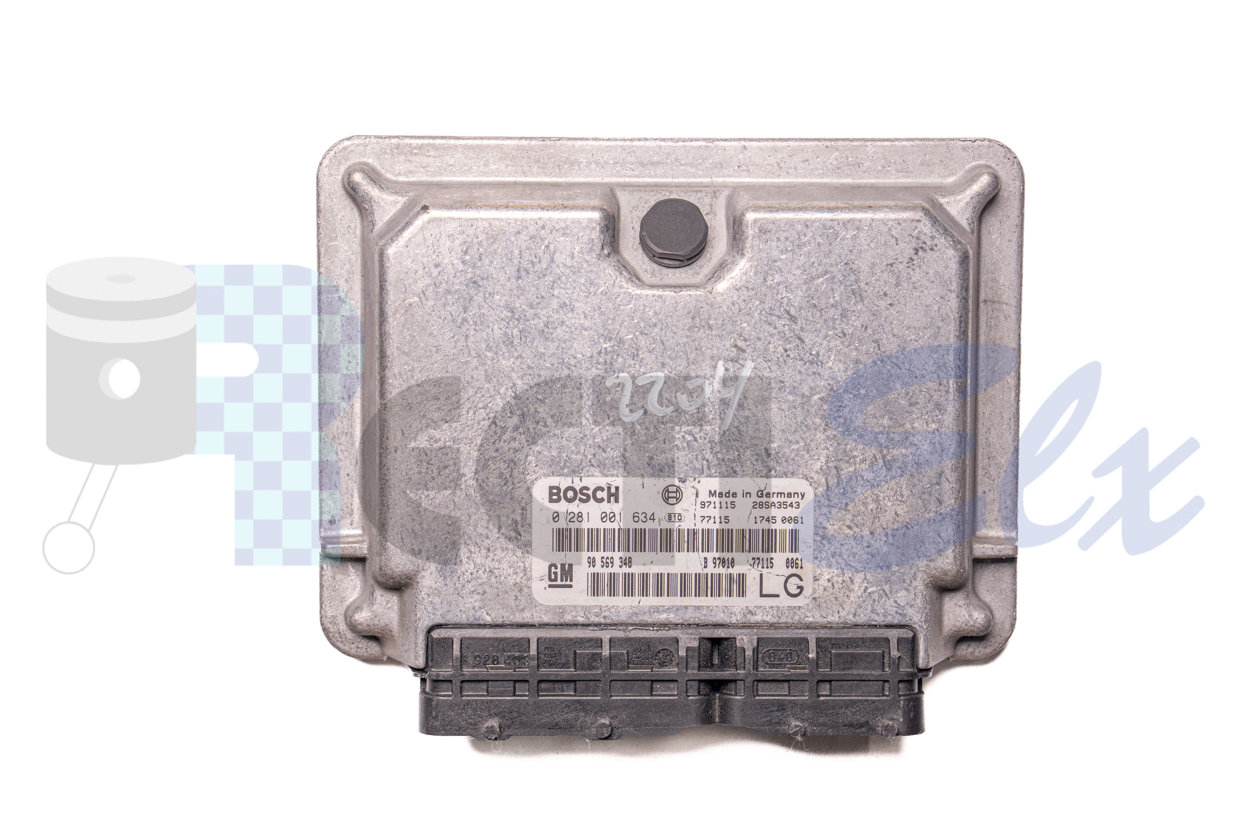 centralita de motor 0281001634 bosch (uce/ecu) para opel