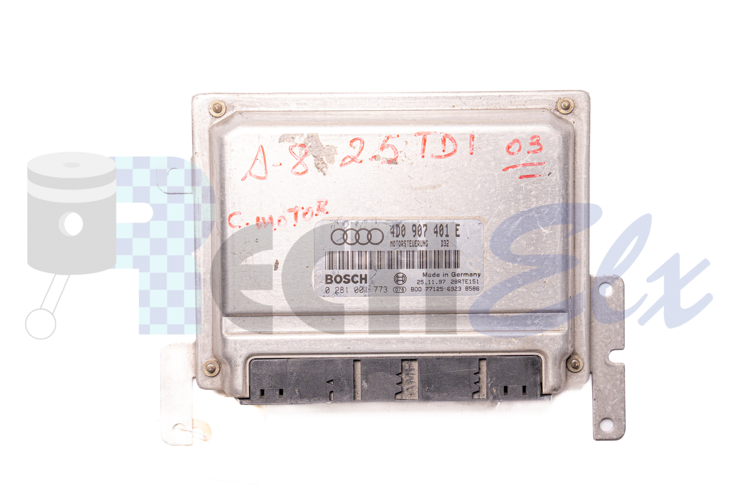 centralita de motor 0281001773 bosch (uce/ecu) para audi
