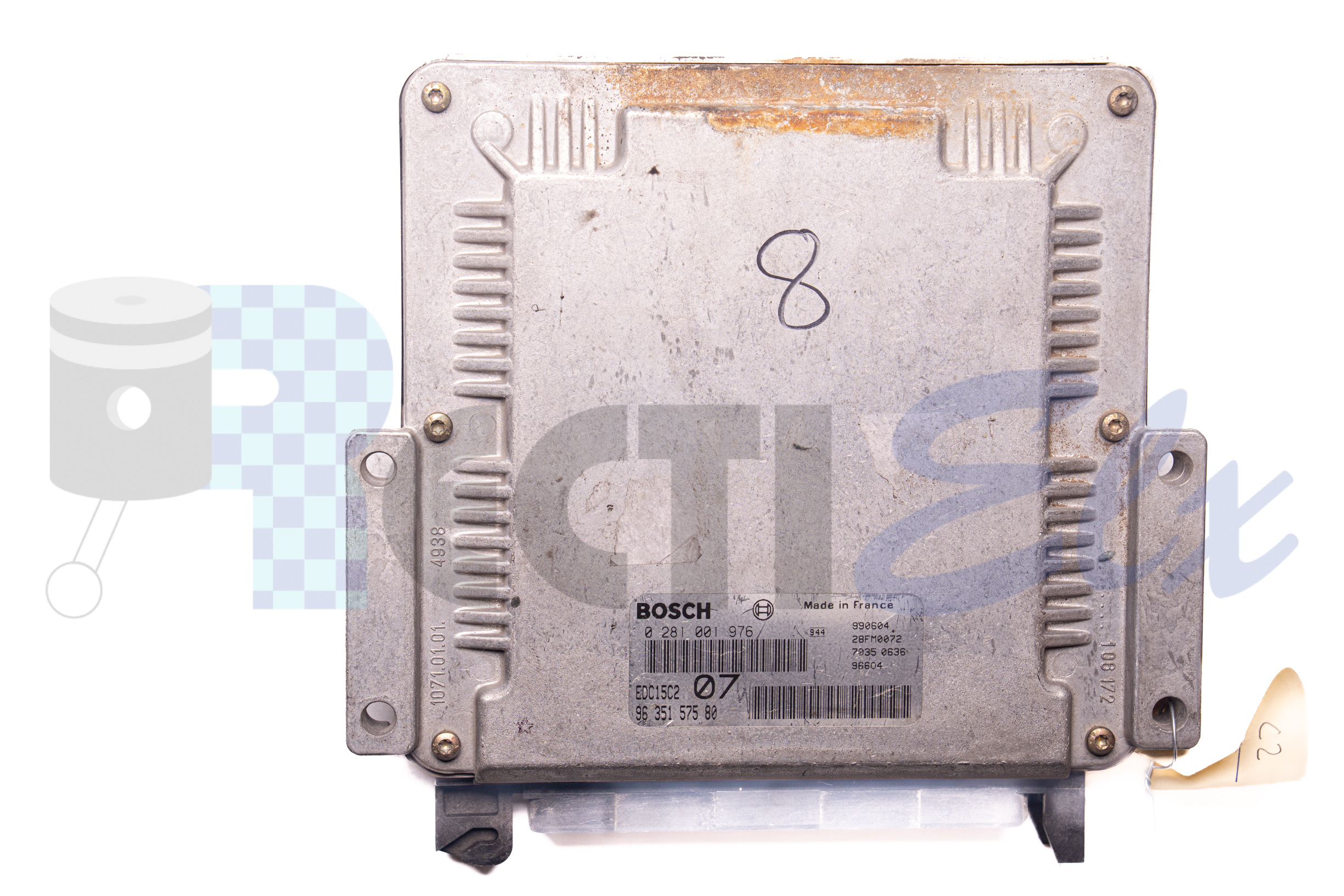 centralita de motor 0281001976 bosch (uce/ecu) para citroen/peugeot