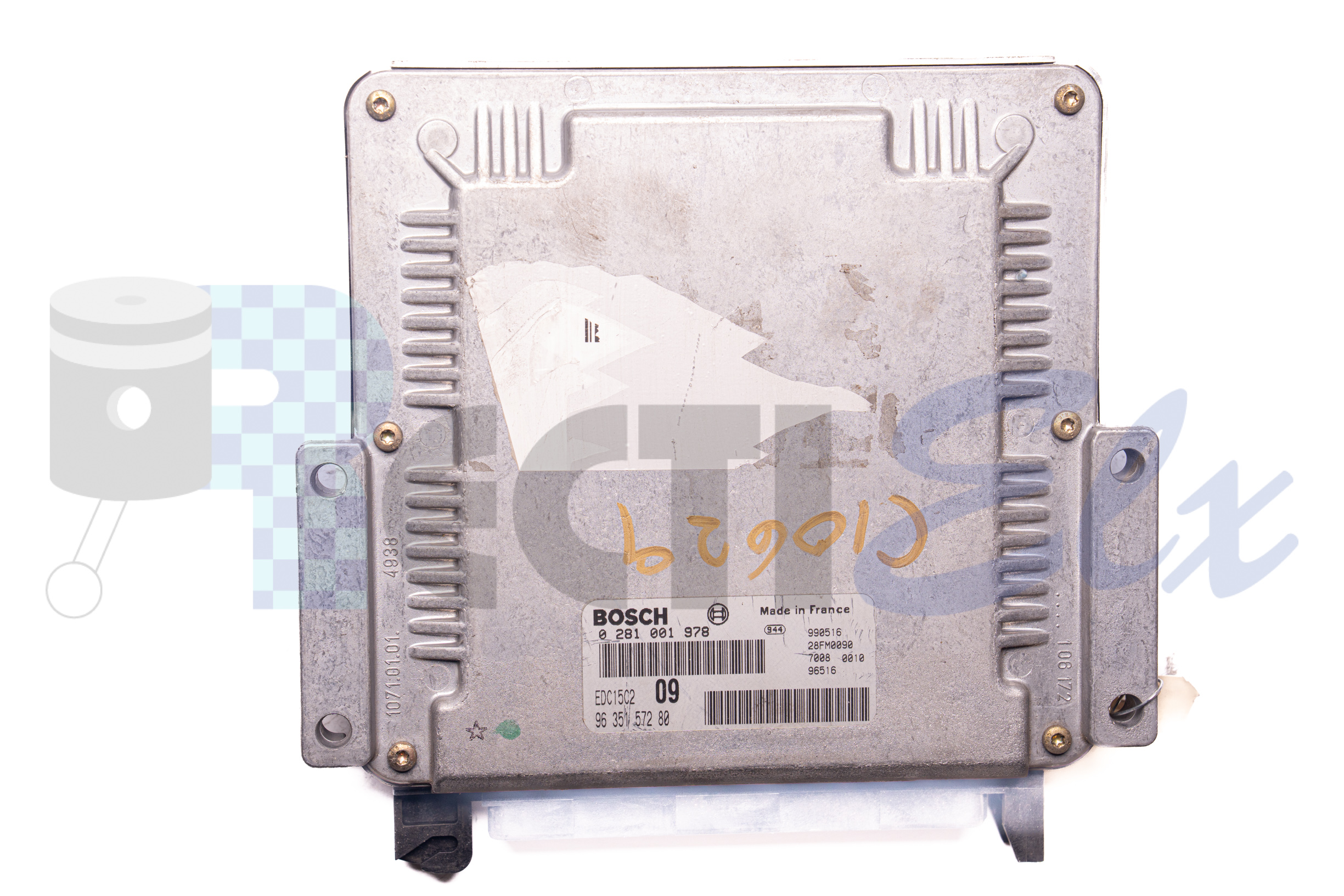 centralita de motor 0281001978 bosch (uce/ecu) para citroen/peugeot