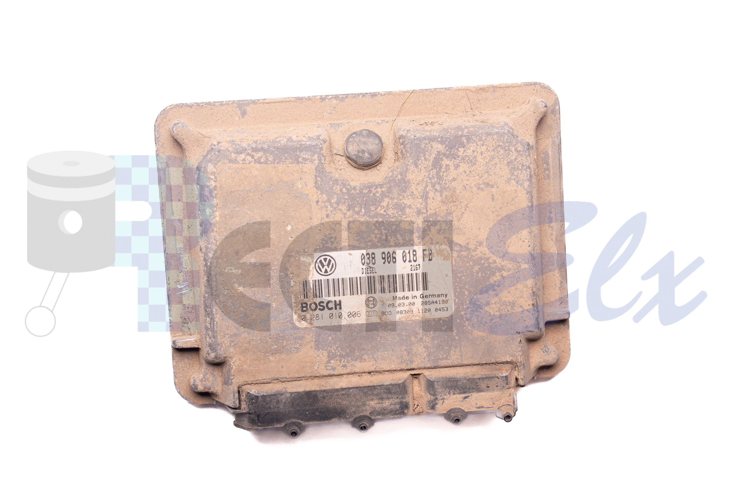 centralita de motor 0281010006 bosch (uce/ecu) para volkswagen, seat