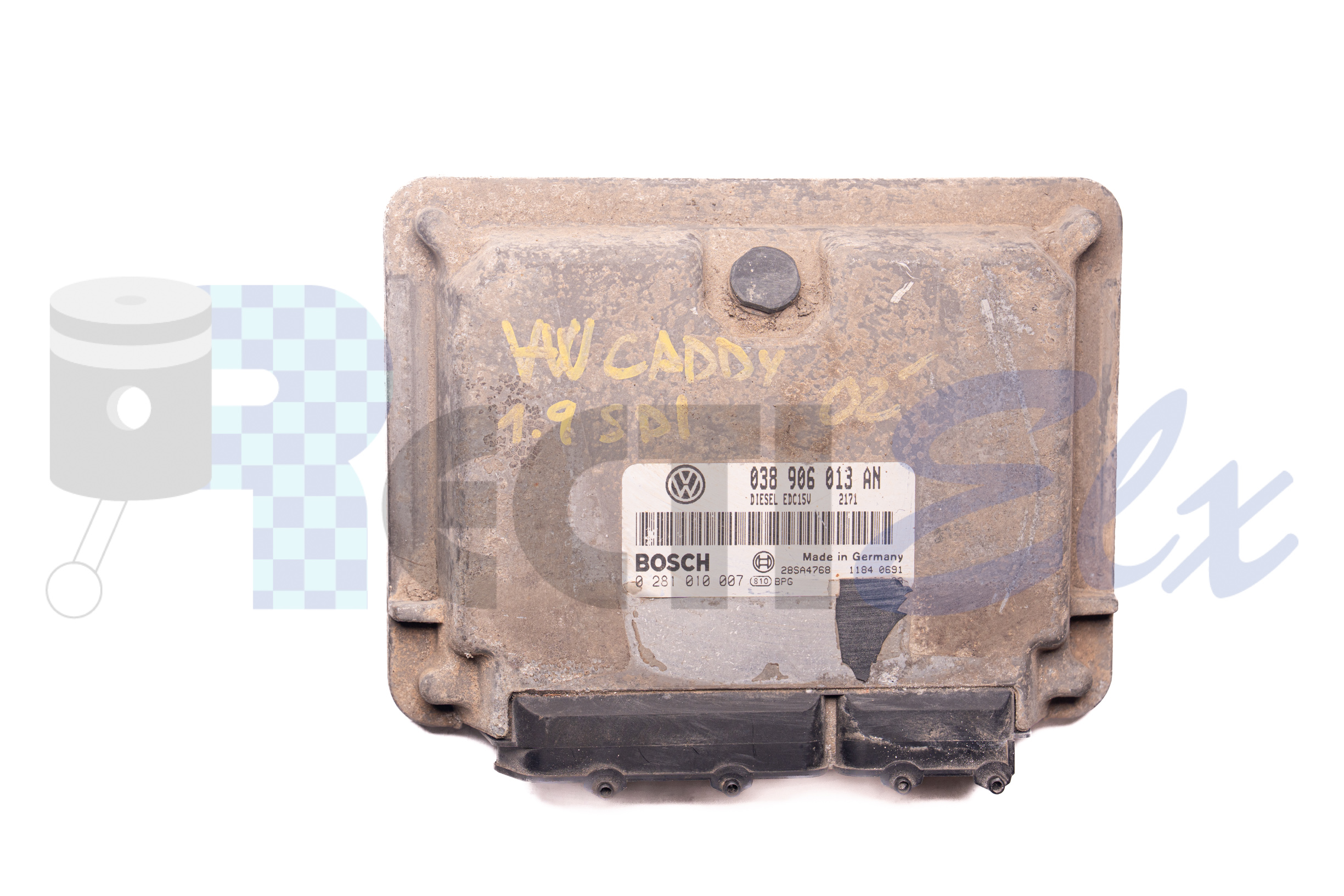 centralita de motor 0281010007 bosch (uce/ecu) para volkswagen, seat