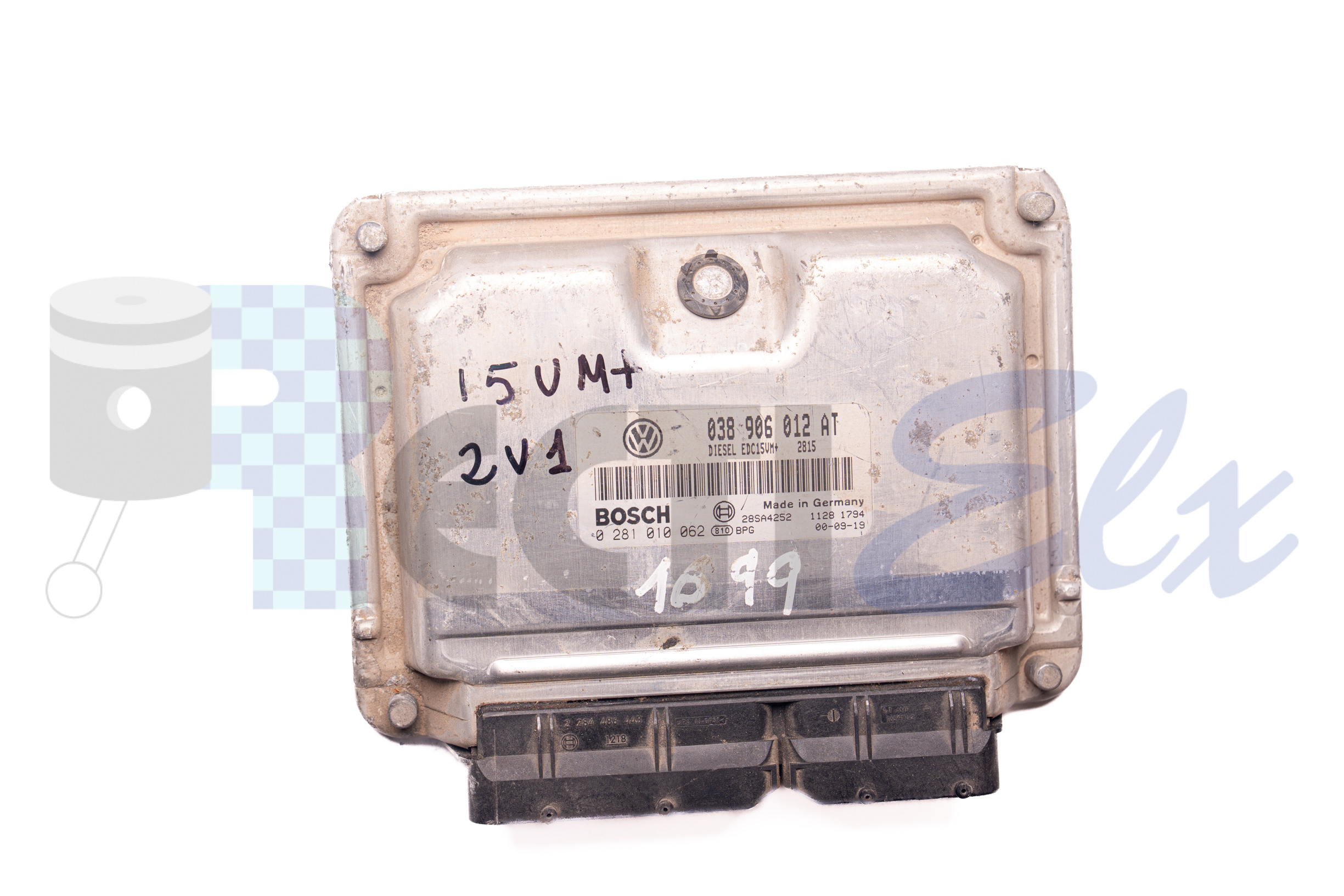 centralita de motor 0281010062 bosch (uce/ecu) para seat