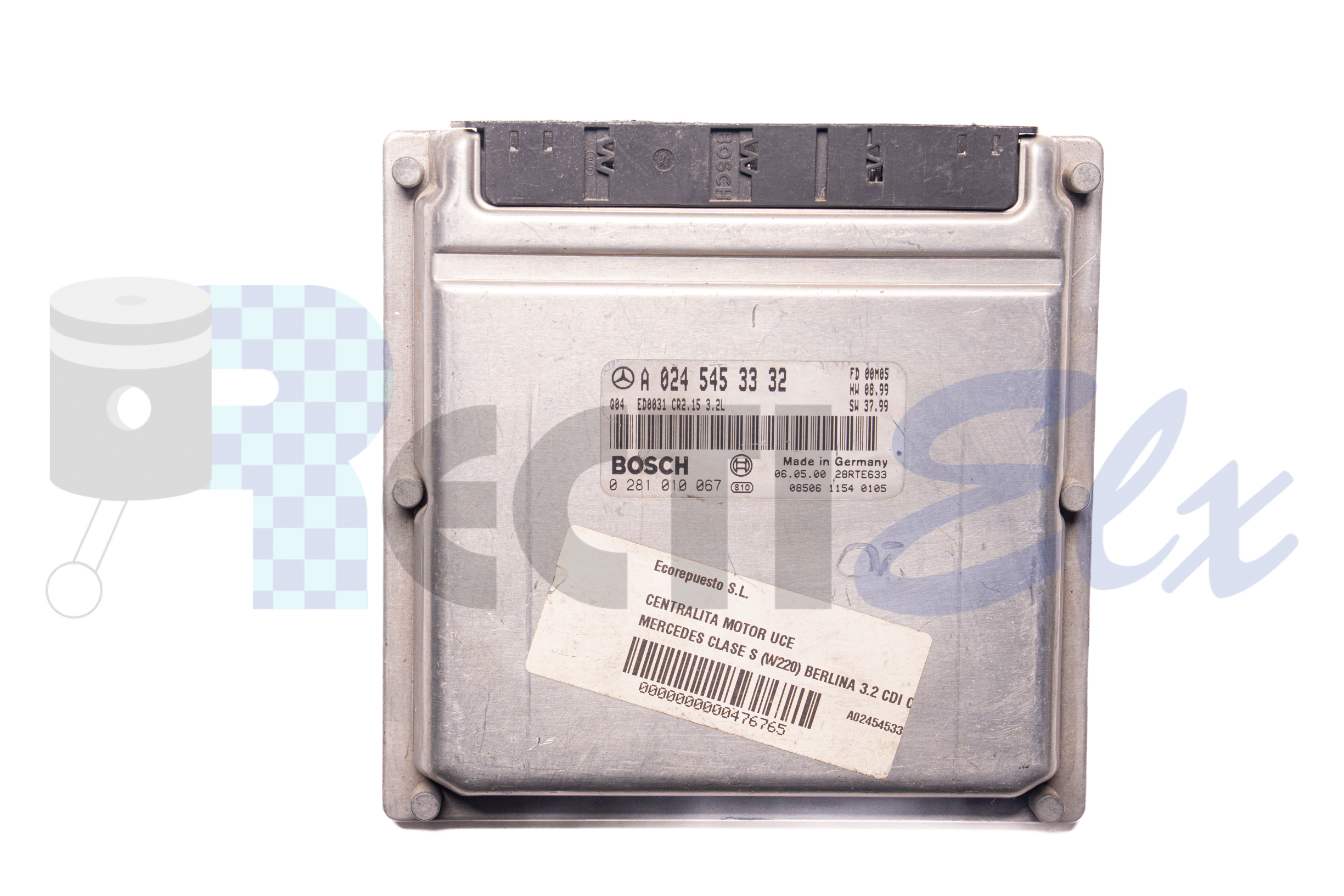 centralita de motor 0281010067 bosch (uce/ecu) para mercedes