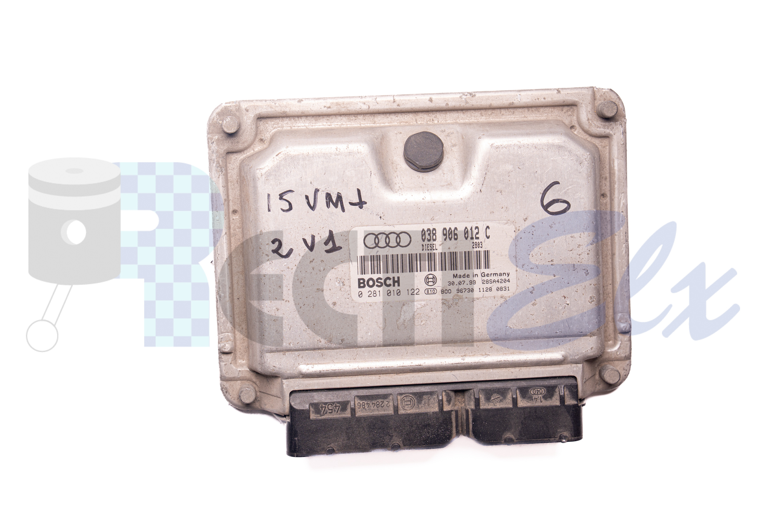 centralita de motor 0281010122 bosch (uce/ecu) para audi