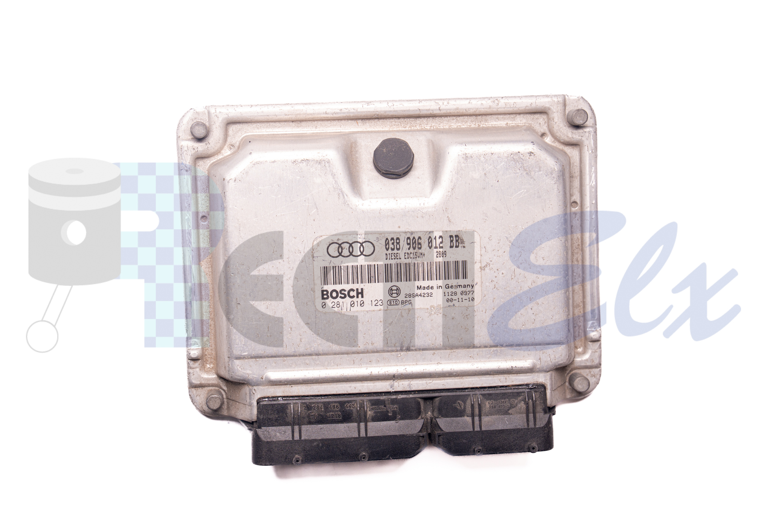 centralita de motor 0281010123 bosch (uce/ecu) para audi