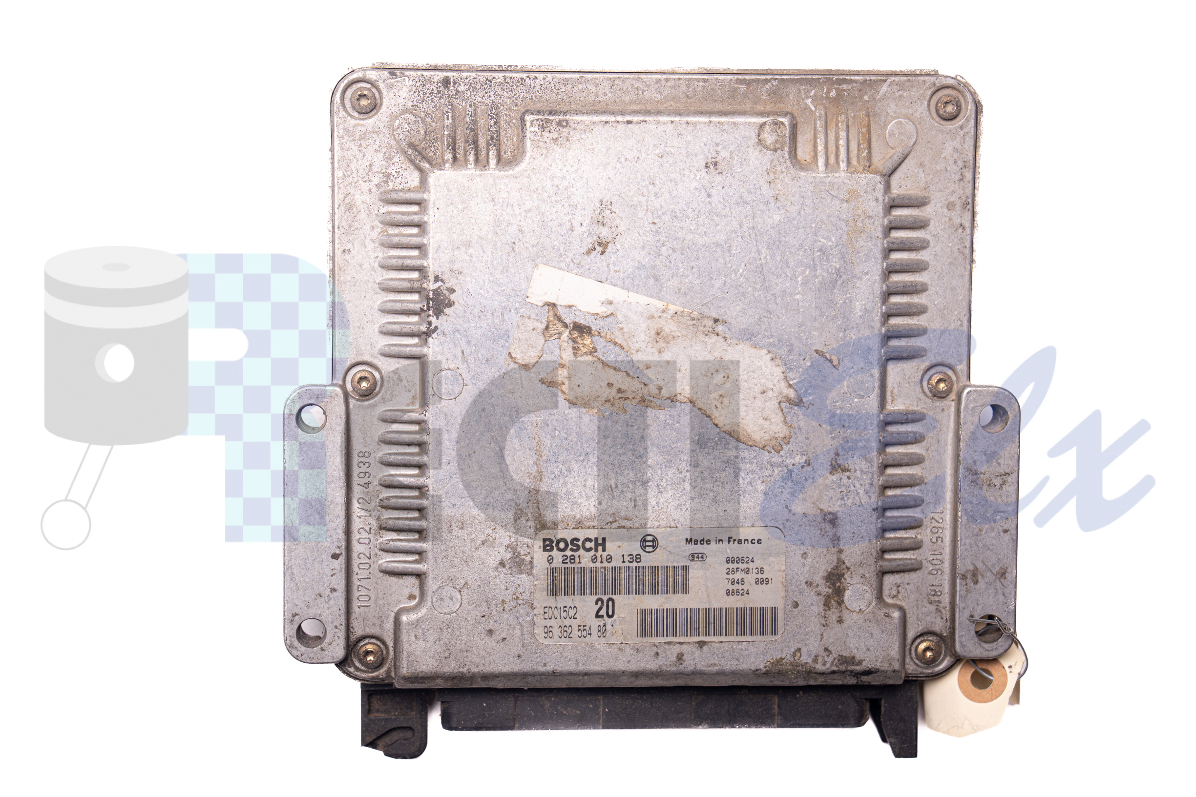 centralita de motor 0281010138 bosch (uce/ecu) para citroen, peugeot