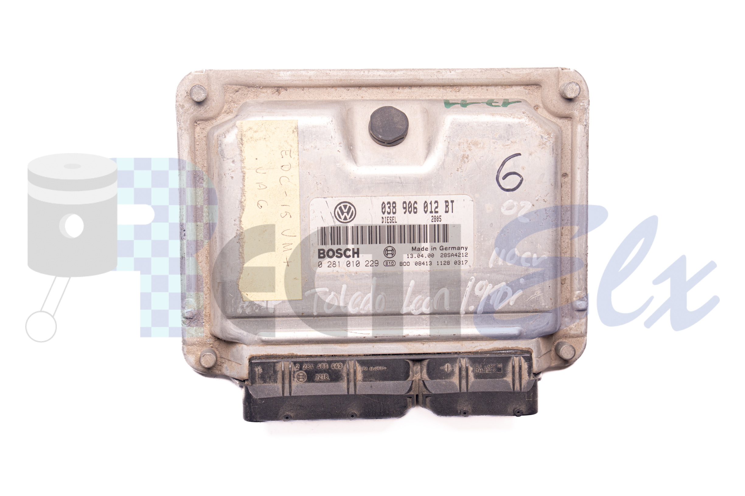 centralita de motor 0281010229 bosch (uce/ecu) para audi