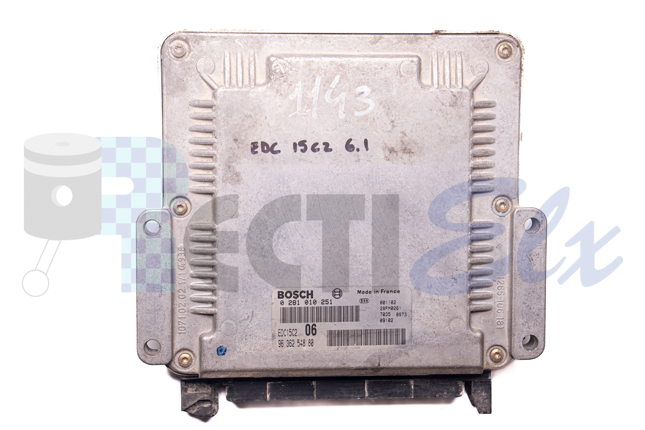 centralita de motor 0281010251 bosch (uce/ecu) para citroen