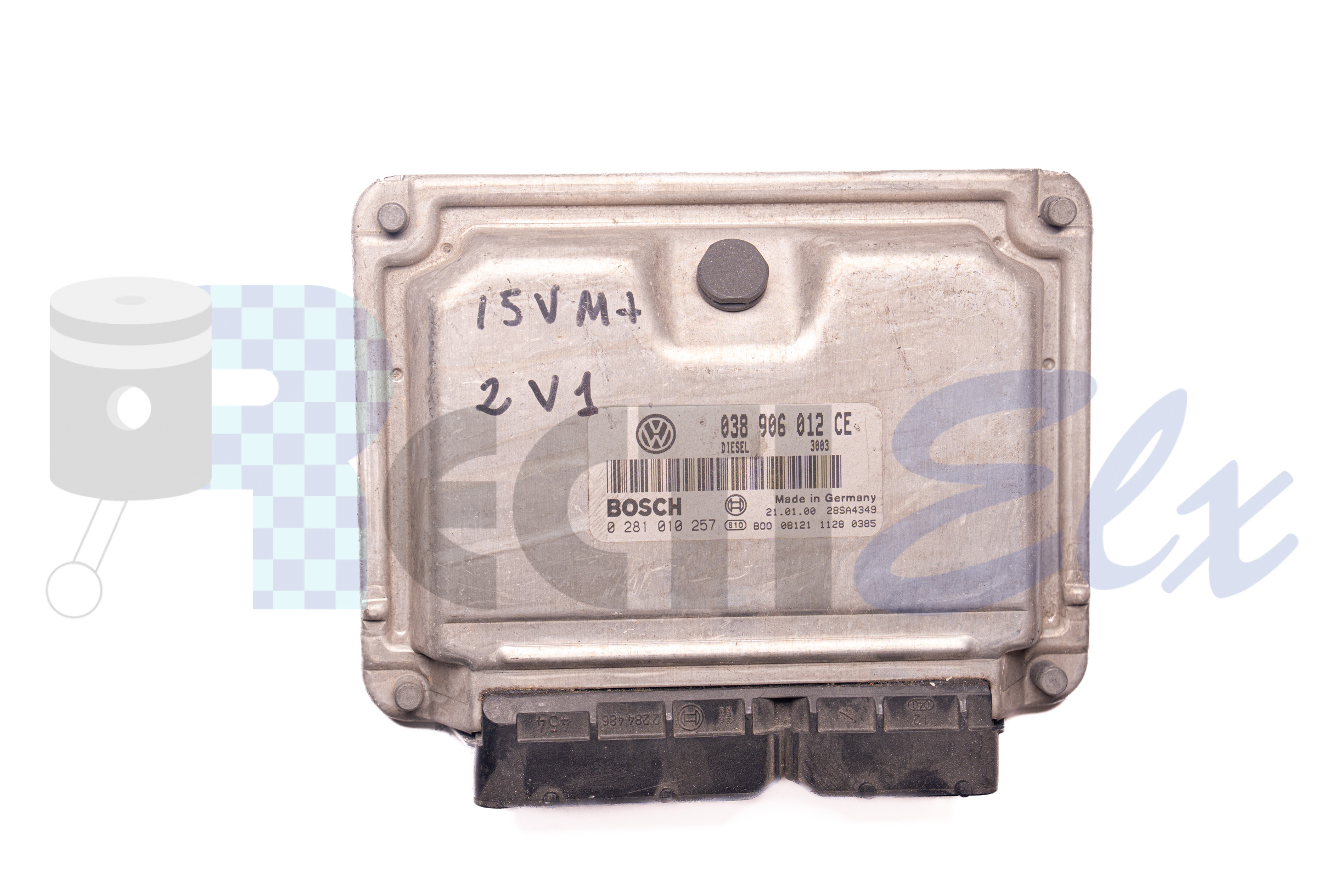 centralita de motor 0281010257 bosch (uce/ecu) para skoda
