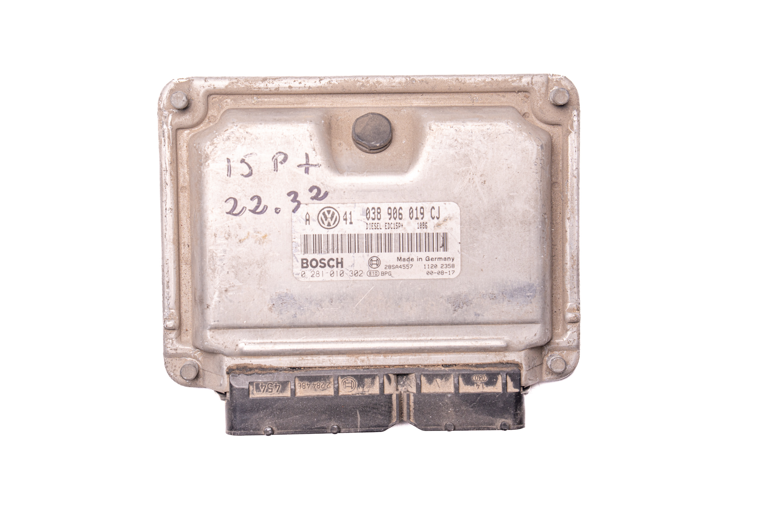 centralita de motor 0281010302 bosch (uce/ecu) para volkswagen