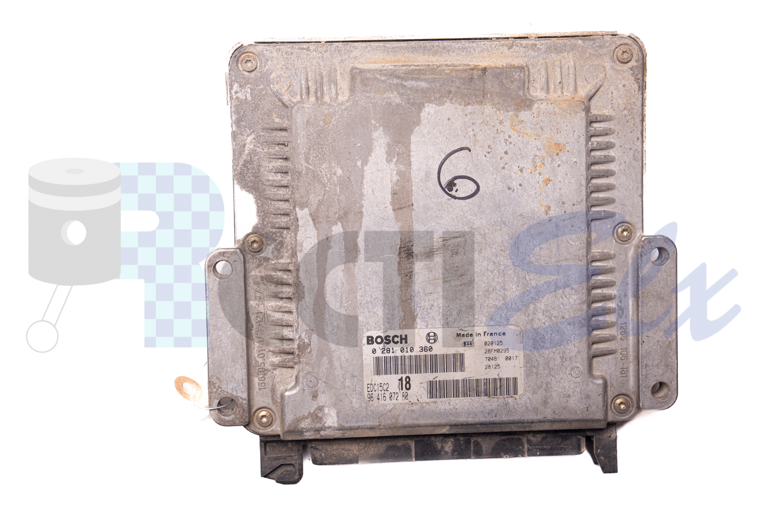 centralita de motor 0281010360 bosch (uce/ecu) para peugeot