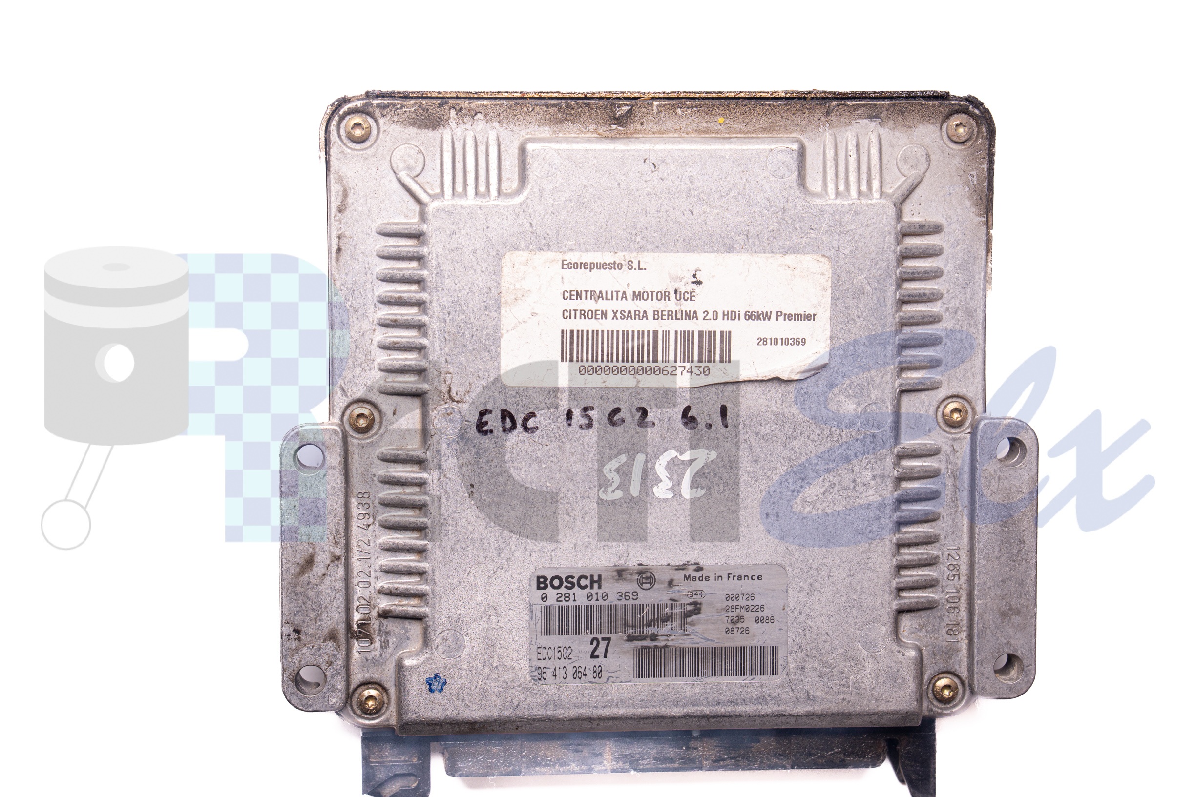 centralita de motor 0281010369 bosch (uce/ecu) para citroen