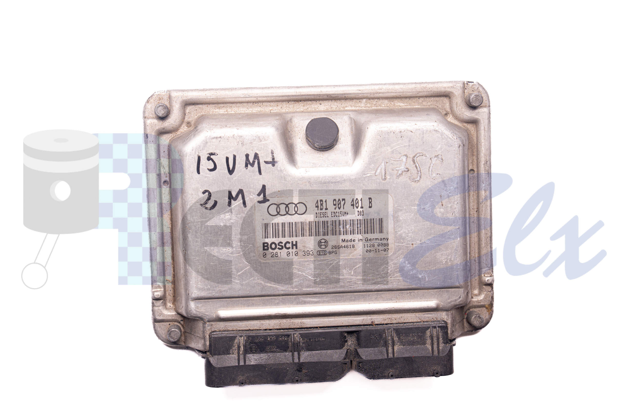centralita de motor 0281010393 bosch (uce/ecu) para volkswagen, audi