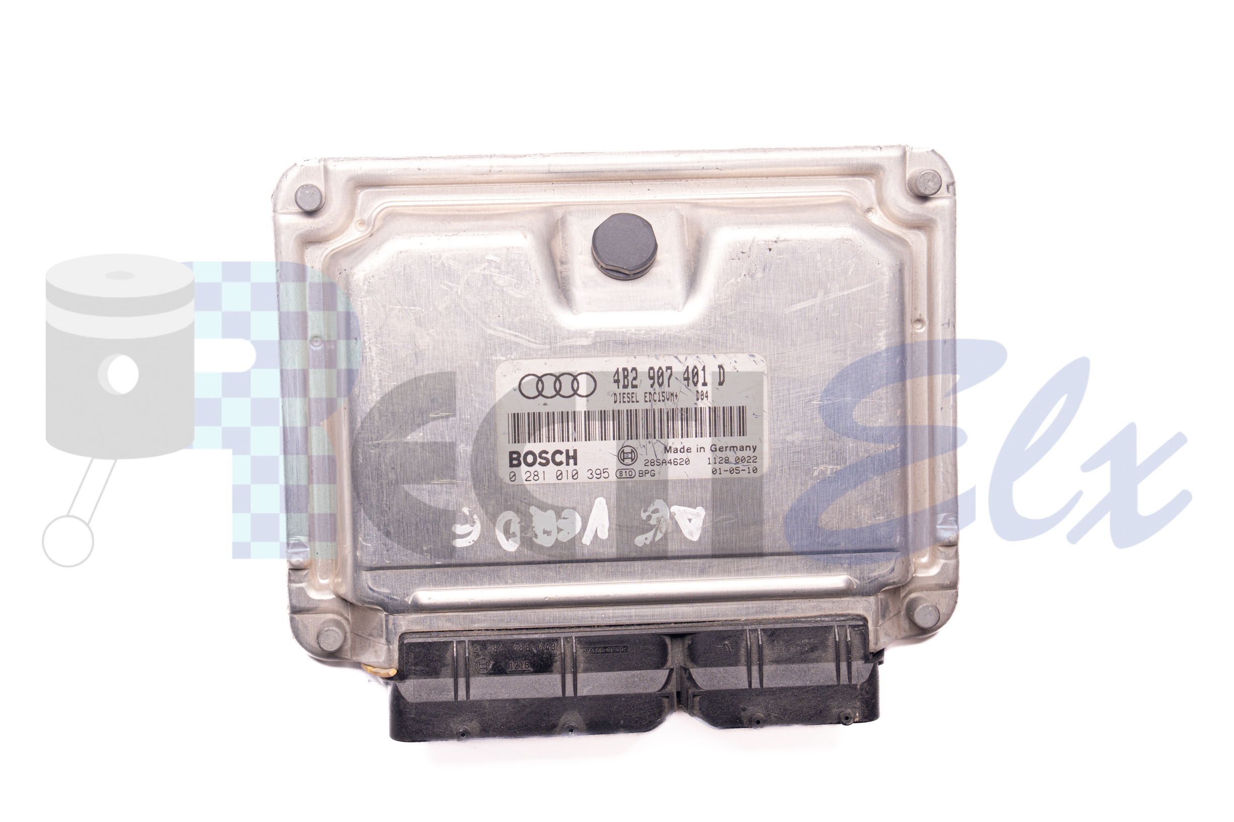 centralita de motor 0281010395 bosch (uce/ecu) para volkswagen, audi, renault