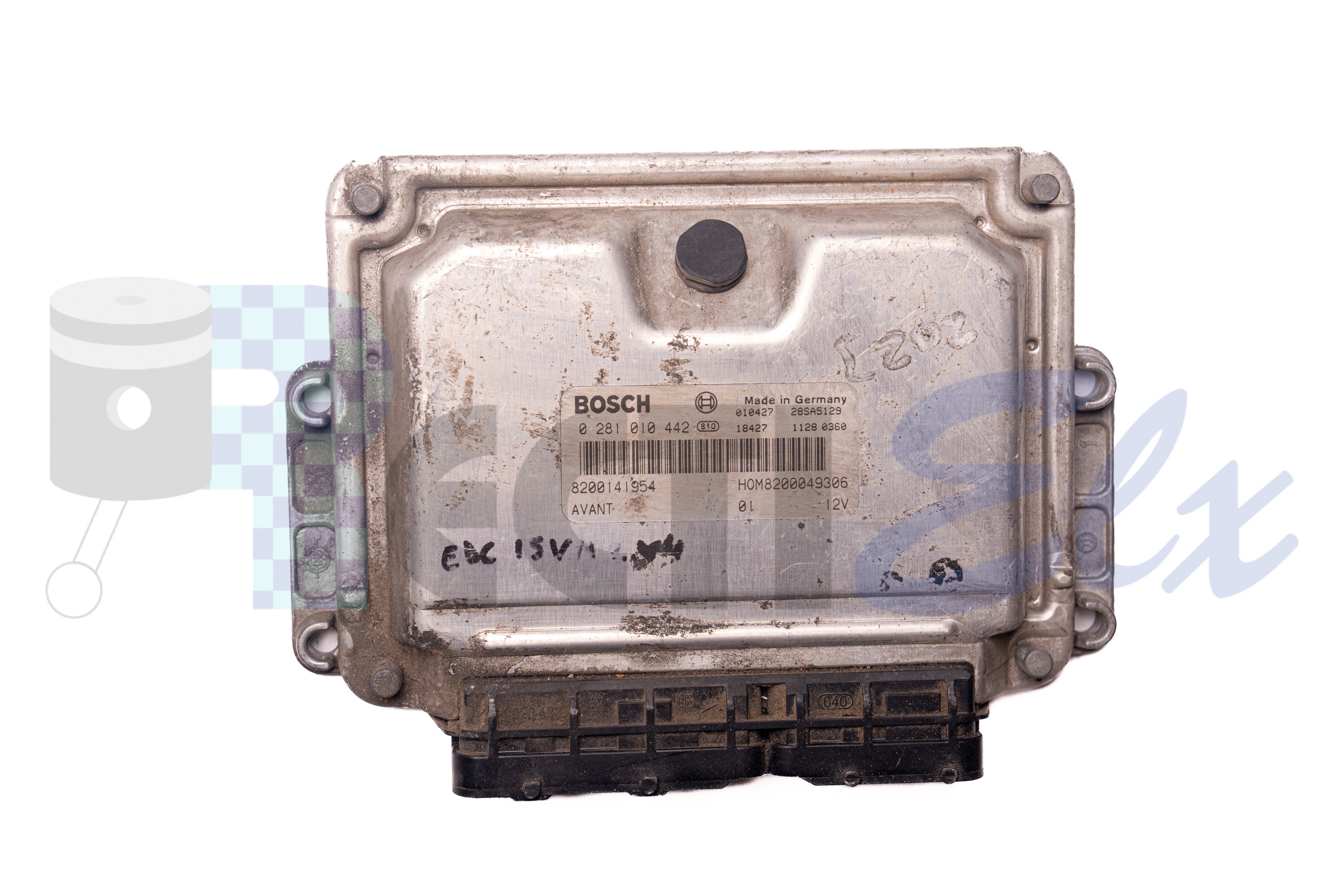 centralita de motor 0281010442 bosch (uce/ecu) para renault