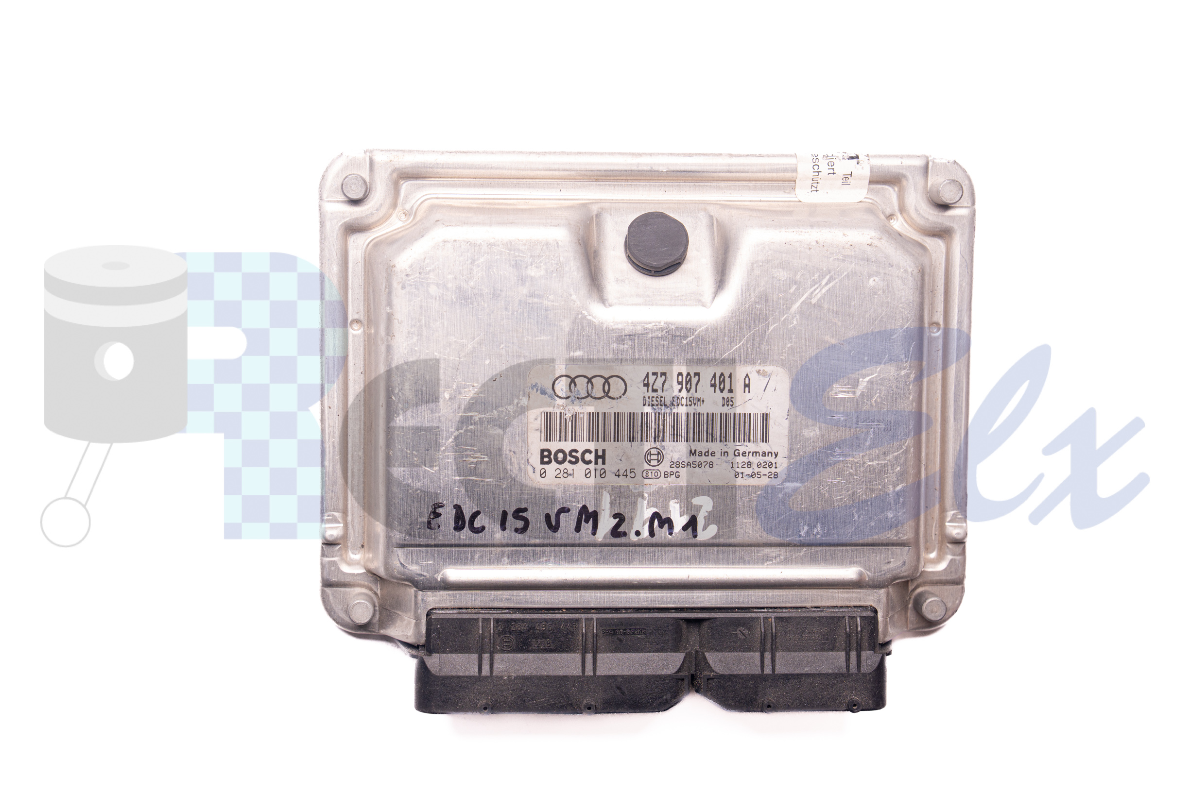 centralita de motor 0281010445 bosch (uce/ecu) para volkswagen