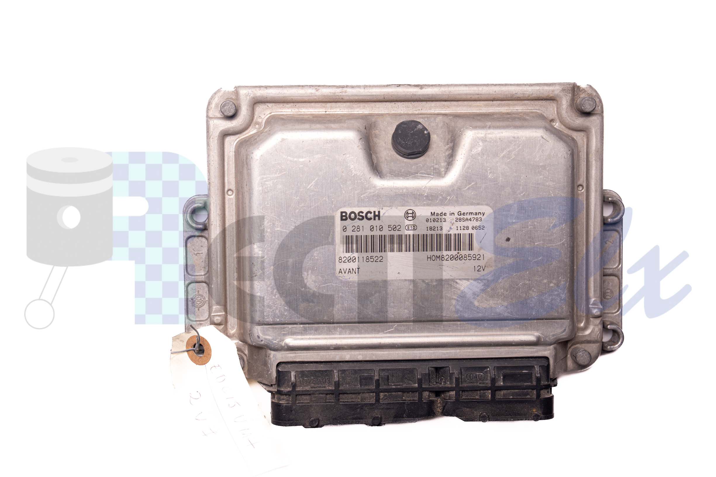 centralita de motor 0281010502 bosch (uce/ecu) para renault