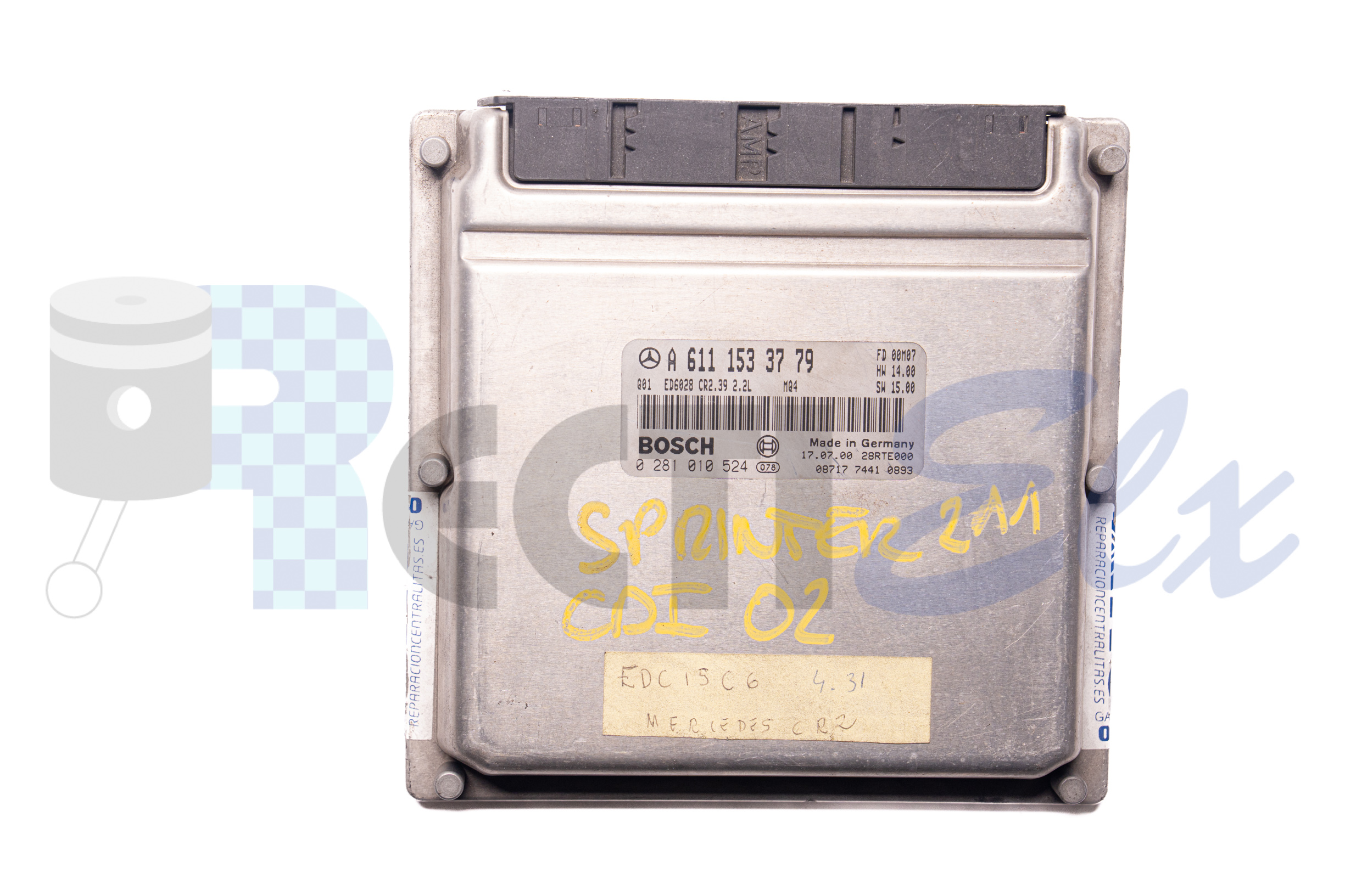 centralita de motor 0281010524 bosch (uce/ecu) para mercedes