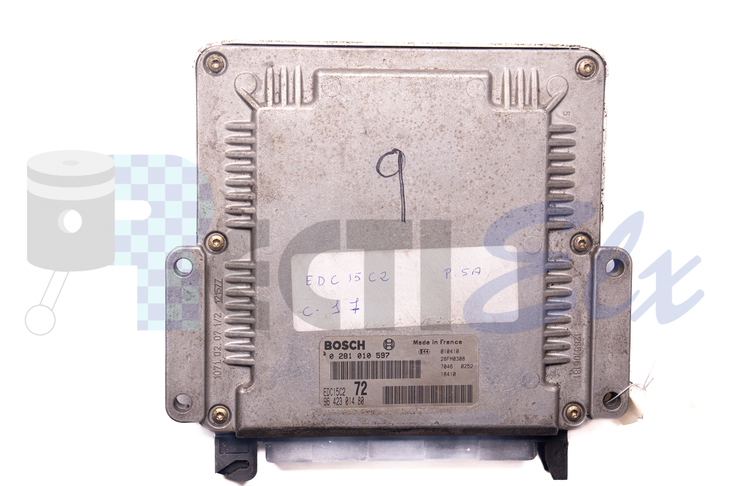 centralita de motor 0281010597 bosch (uce/ecu) para peugeot