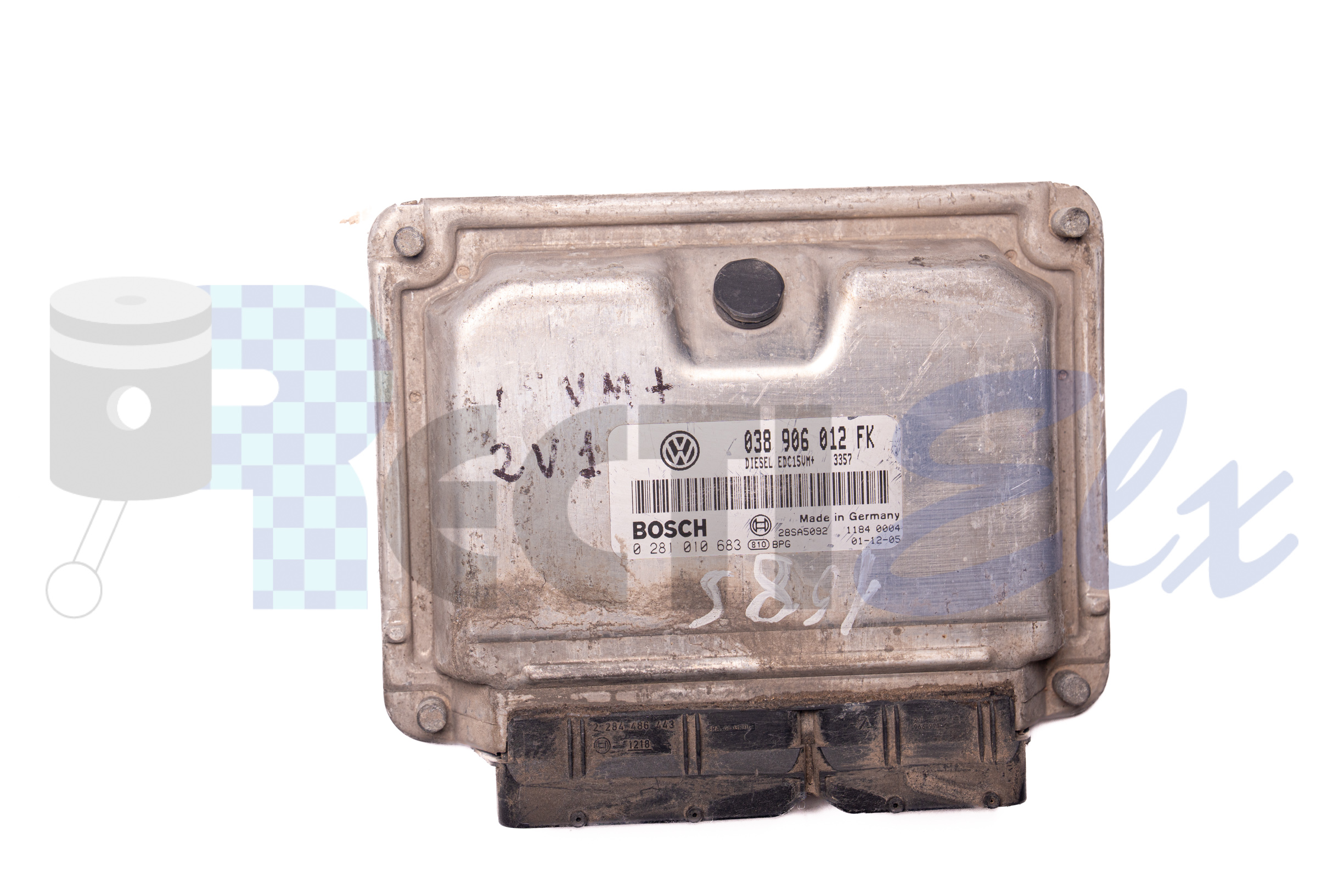 centralita de motor 0281010683 bosch (uce/ecu) para seat