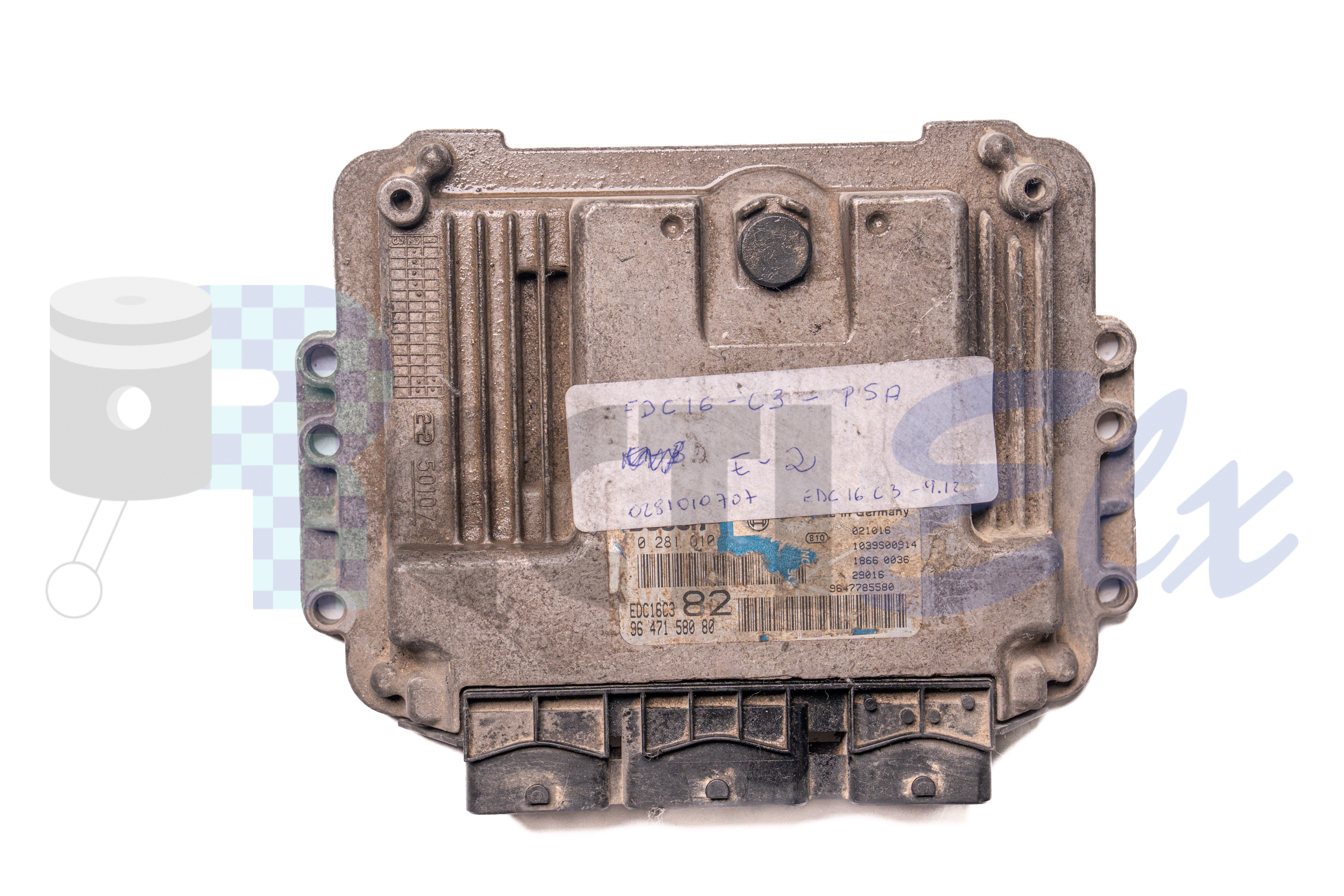centralita de motor 0281010707 bosch (uce/ecu) para peugeot