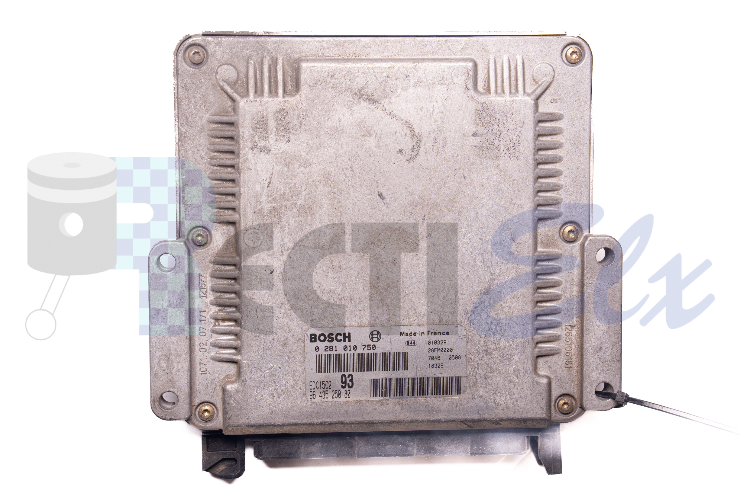 centralita de motor 0281010750 bosch (uce/ecu) para peugeot
