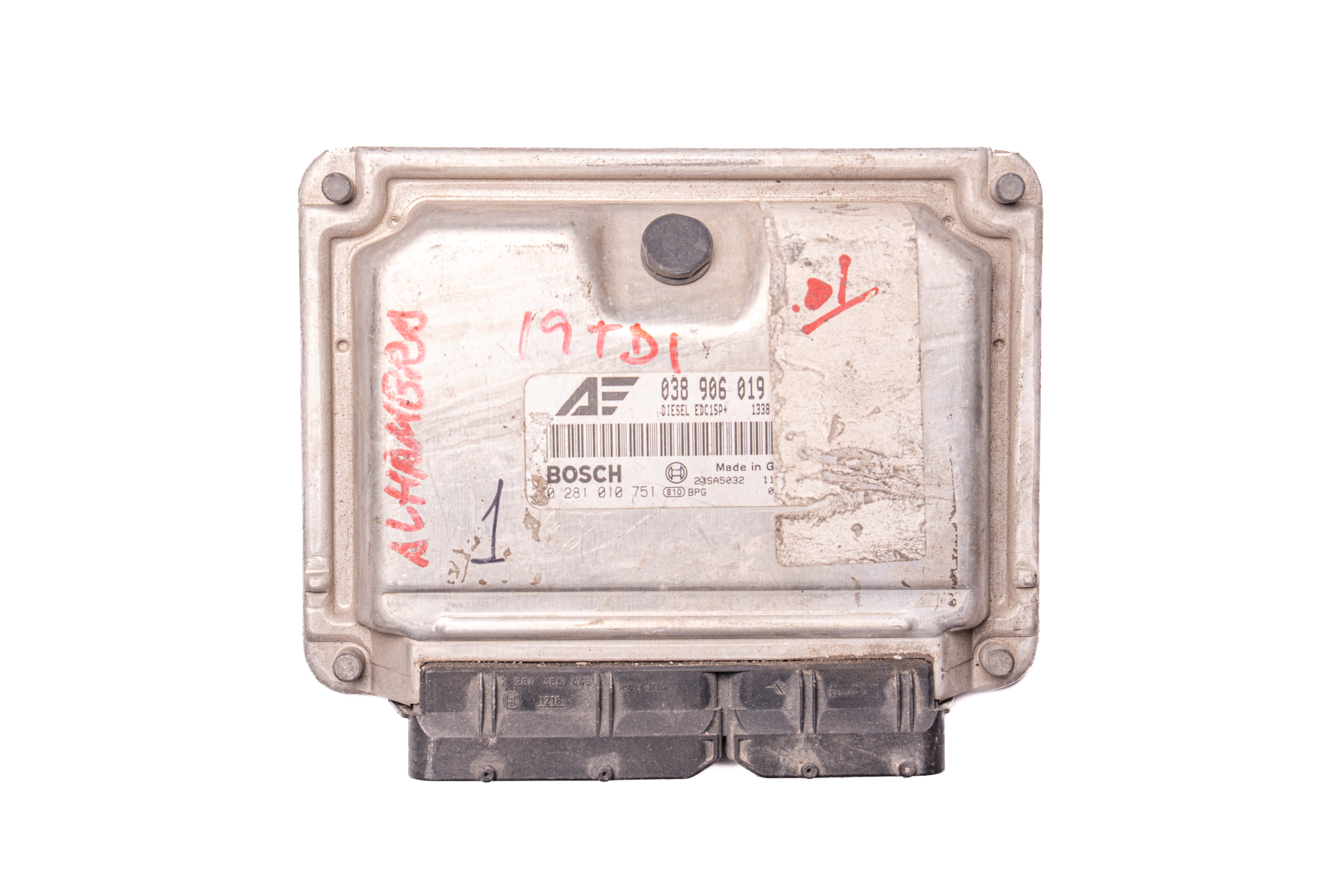 centralita de motor 0281010751 bosch (uce/ecu) para seat