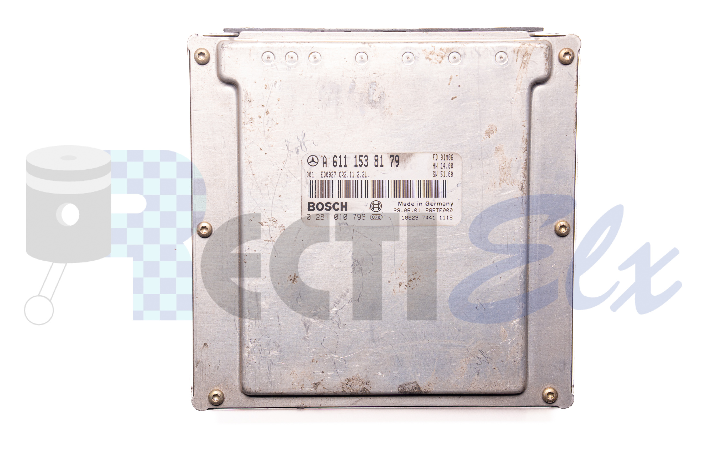 centralita de motor 0281010798 bosch (uce/ecu) para mercedes