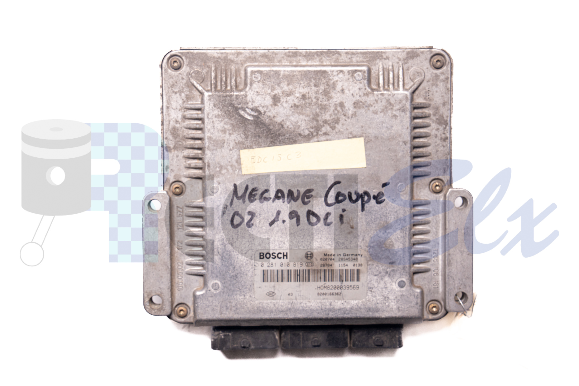 centralita de motor 0281010819 bosch (uce/ecu) para renault