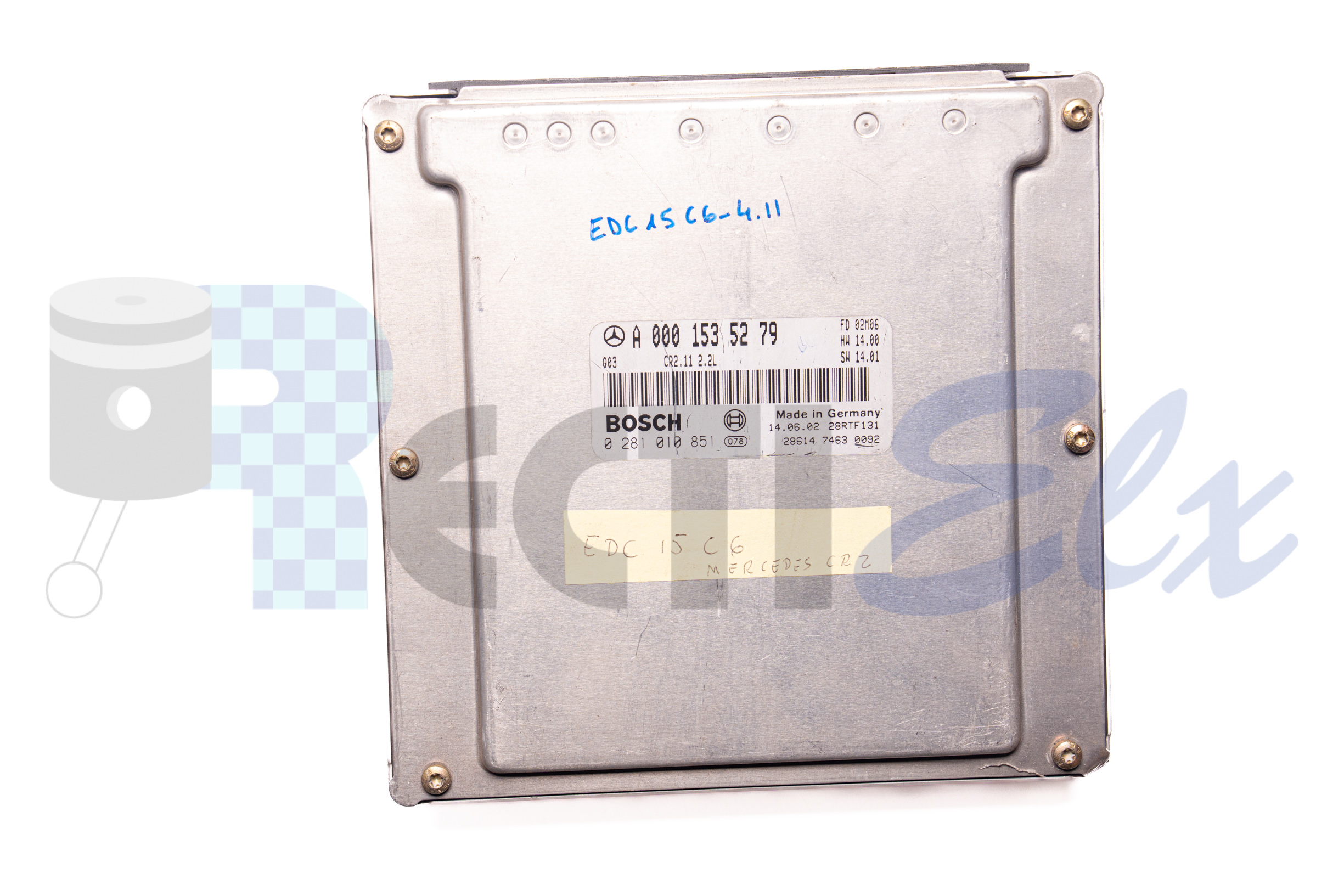 centralita de motor 0281010851 bosch (uce/ecu) para mercedes