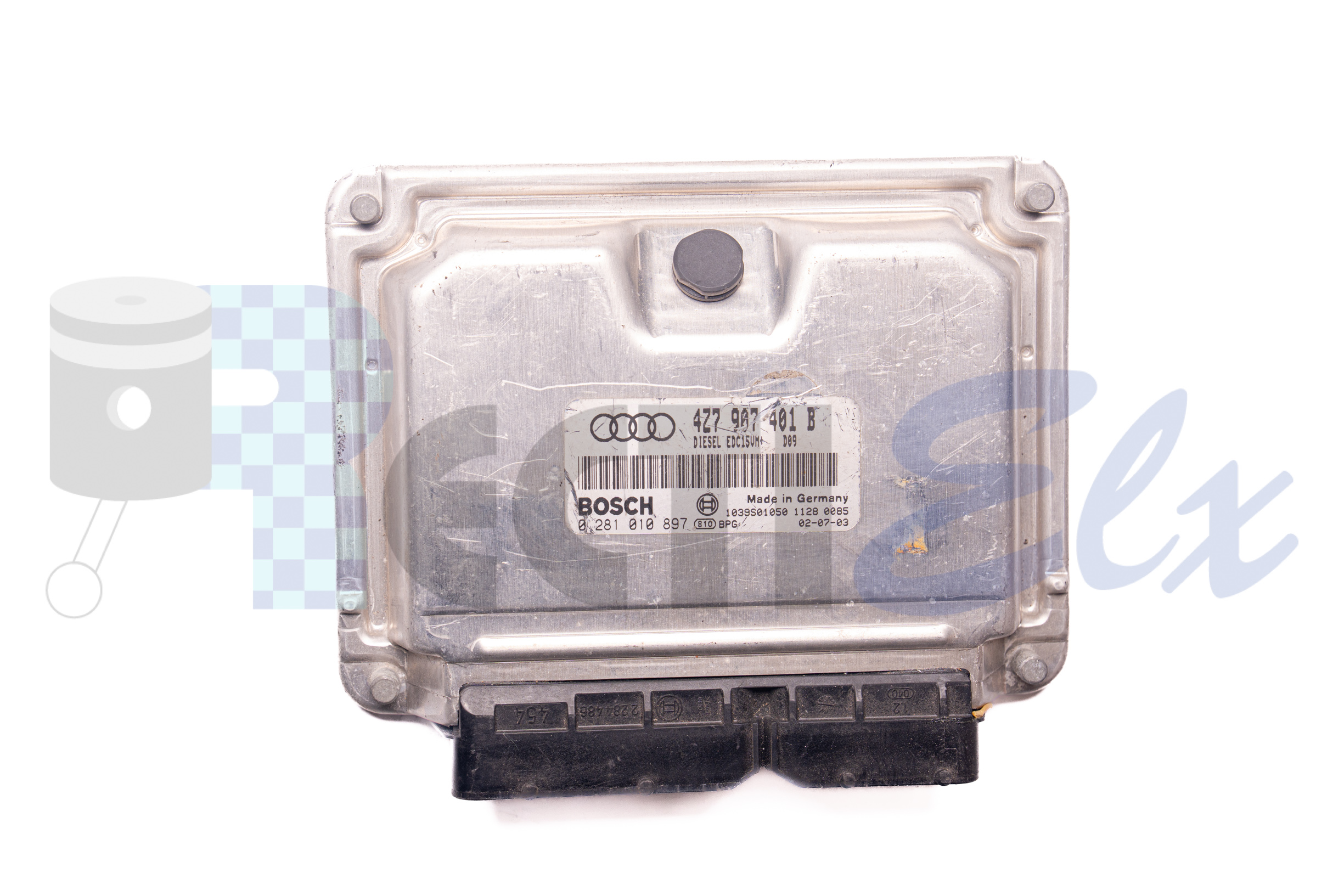 centralita de motor 0281010897 bosch (uce/ecu) para volkswagen, audi