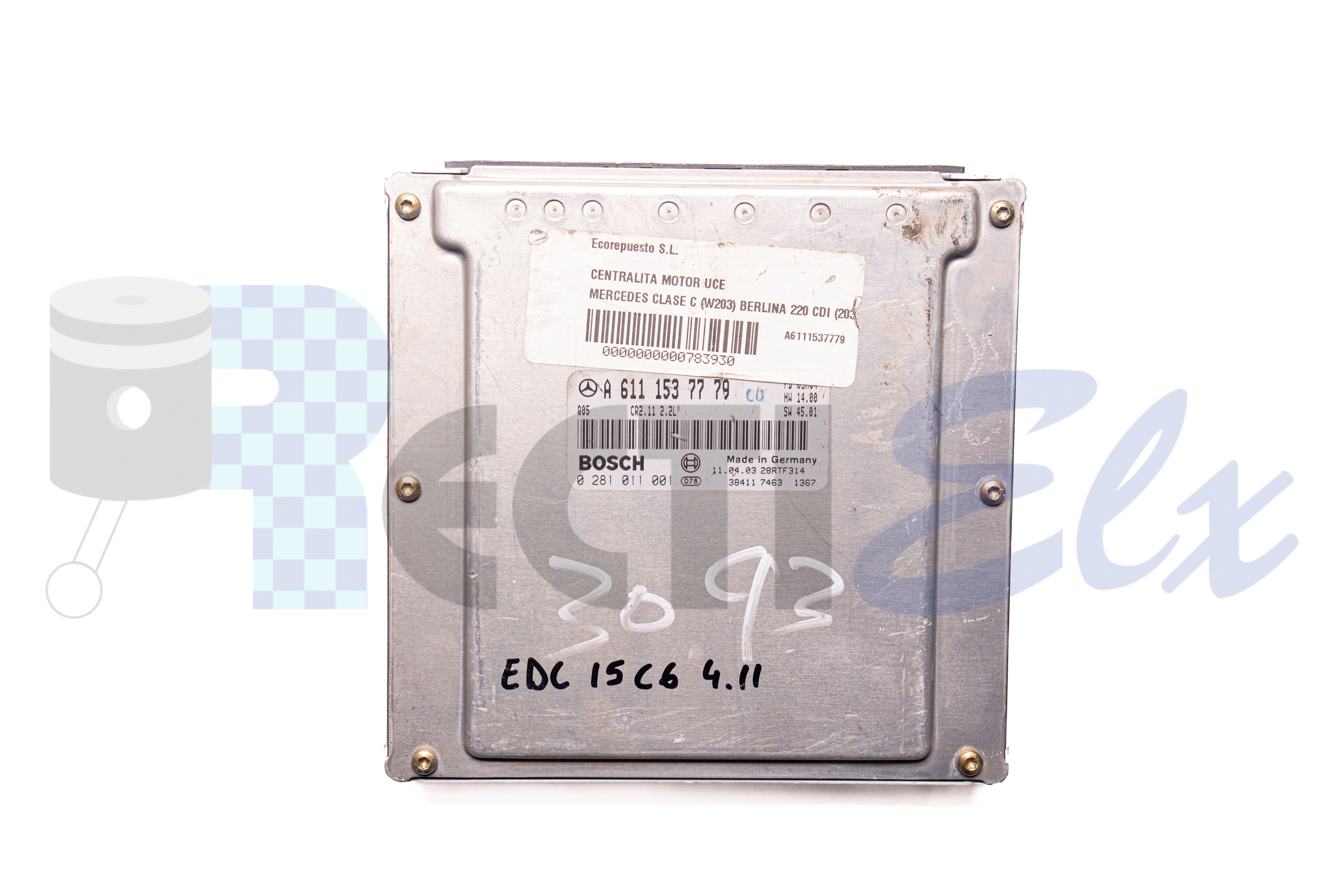 centralita de motor 0281011001 bosch (uce/ecu) para mercedes