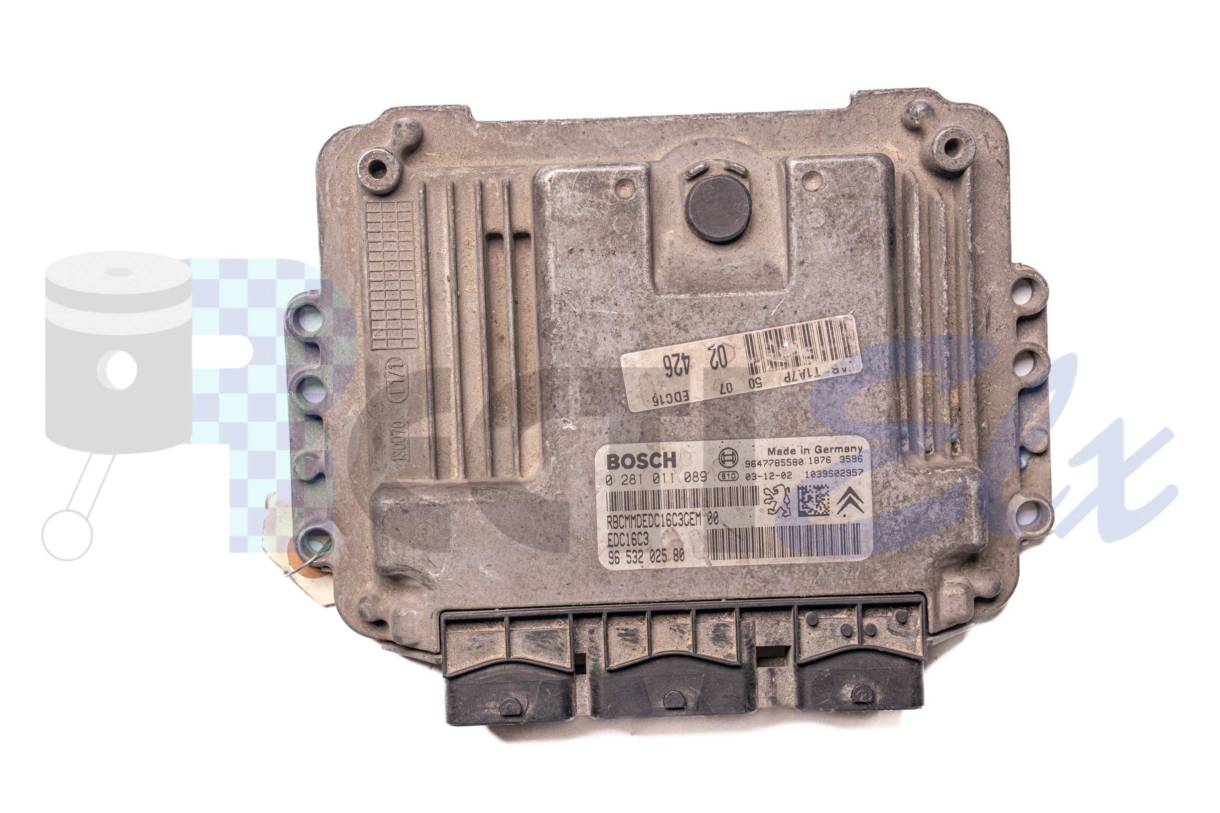 centralita de motor 0281011089 bosch (uce/ecu) para citroen, peugeot