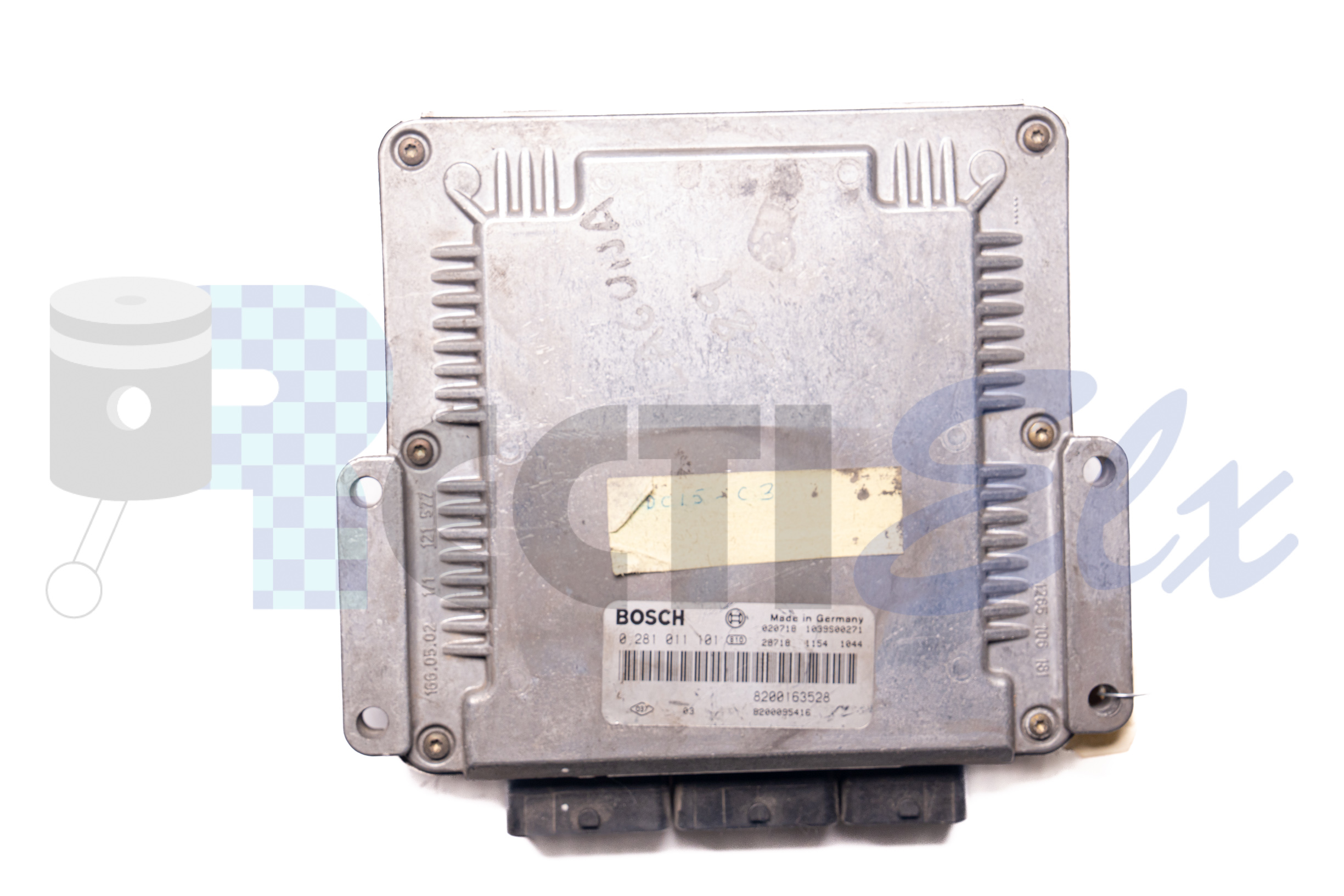 centralita de motor 0281011101 bosch (uce/ecu) para renault