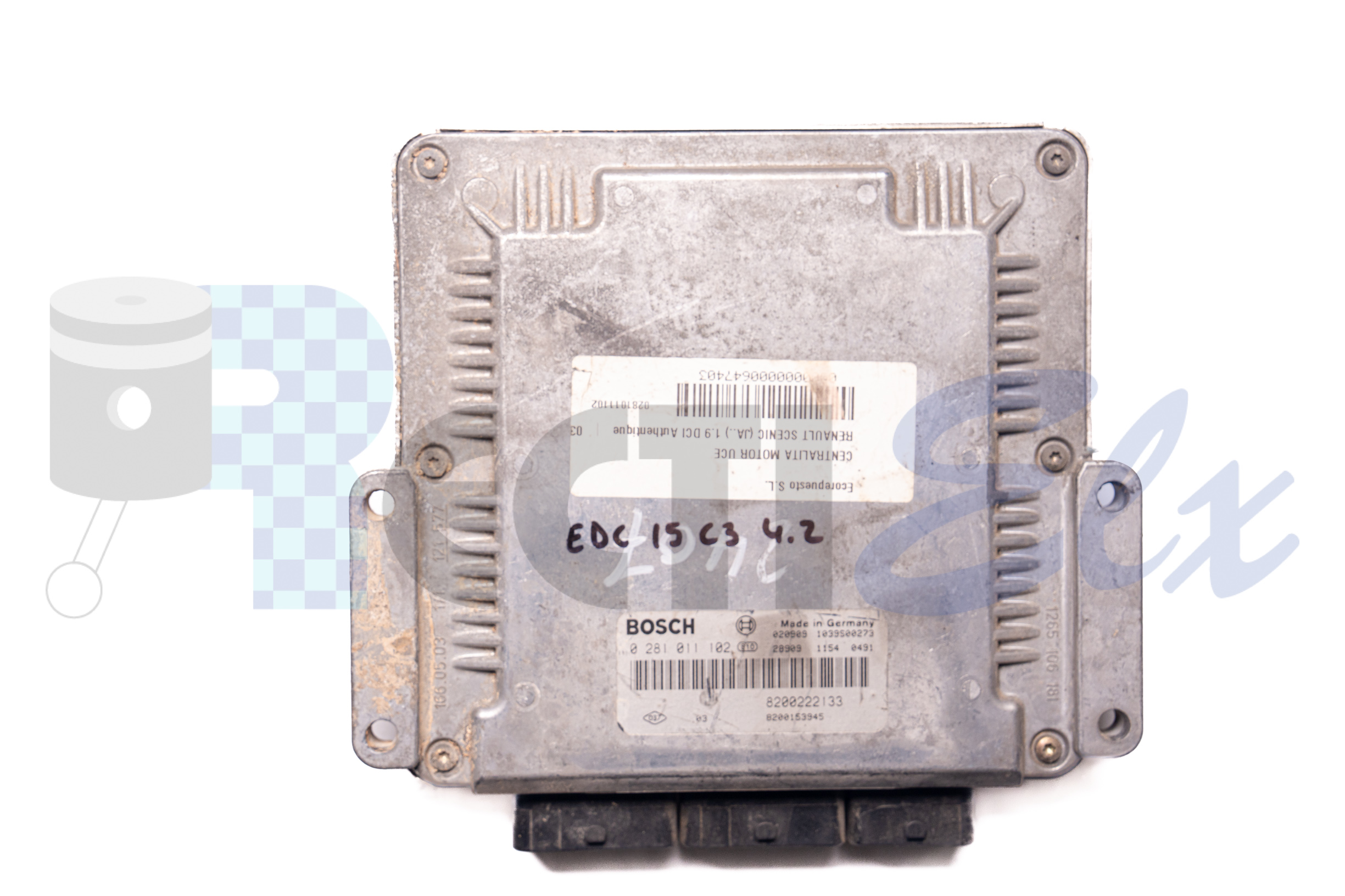 centralita de motor 0281011182 bosch (uce/ecu) para mercedes