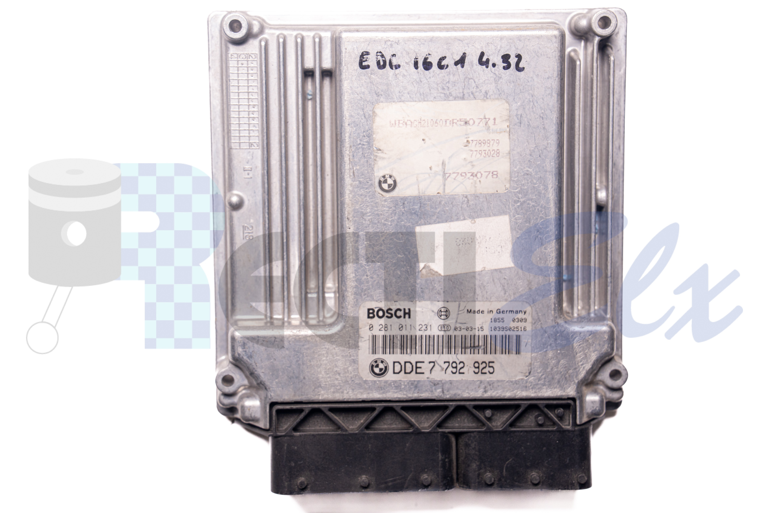 centralita de motor 0281011231 bosch (uce/ecu) para bmw