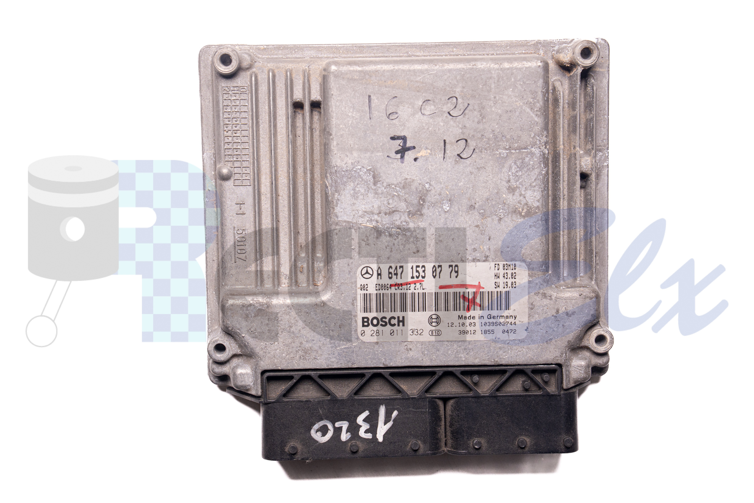 centralita de motor 0281011332 bosch (uce/ecu) para mercedes
