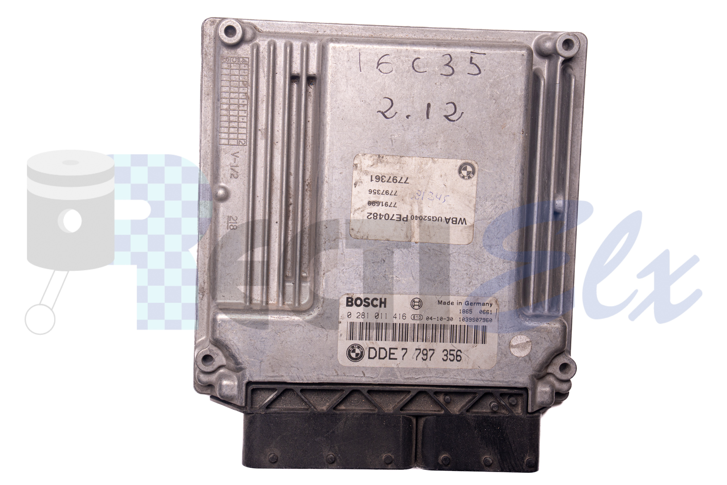 centralita de motor 0281011416 bosch (uce/ecu) para bmw