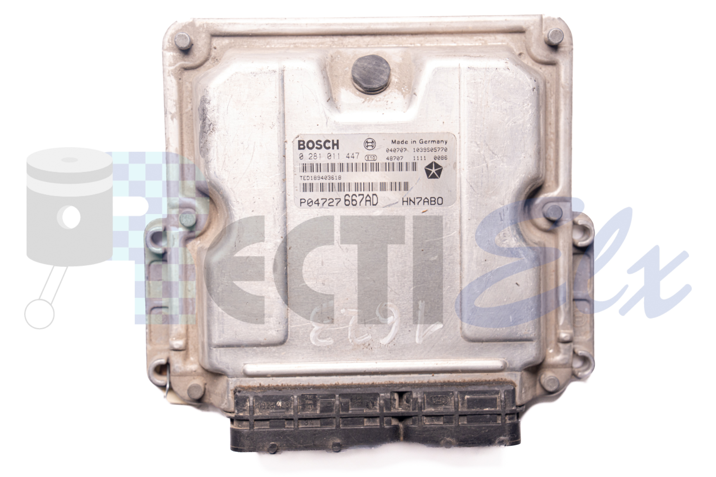 centralita de motor 0281011447 bosch (uce/ecu) para chrysler