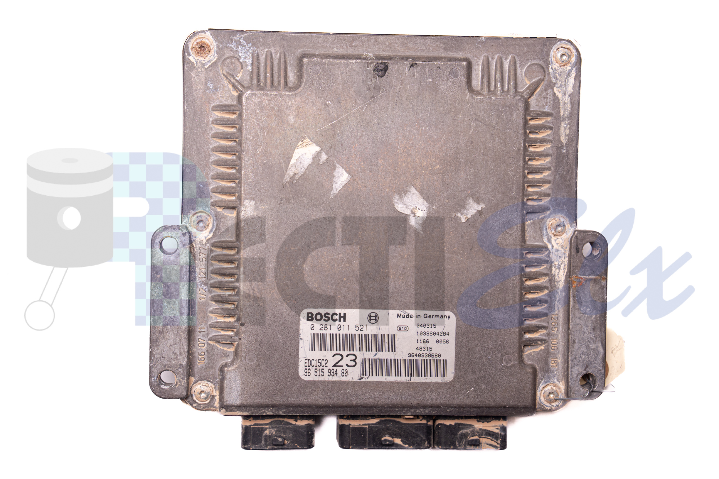 centralita de motor 0281011521 bosch (uce/ecu) para citroen, peugeot